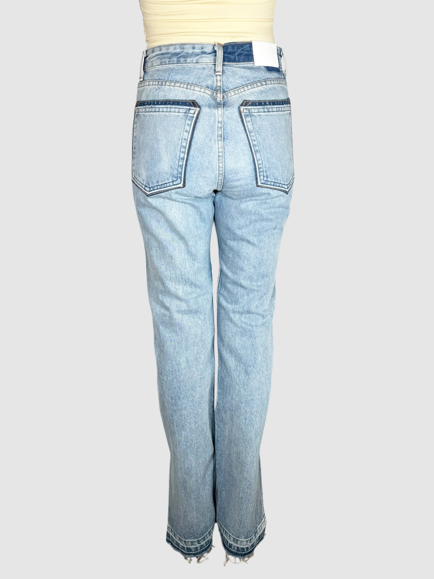 Split Hem Jeans