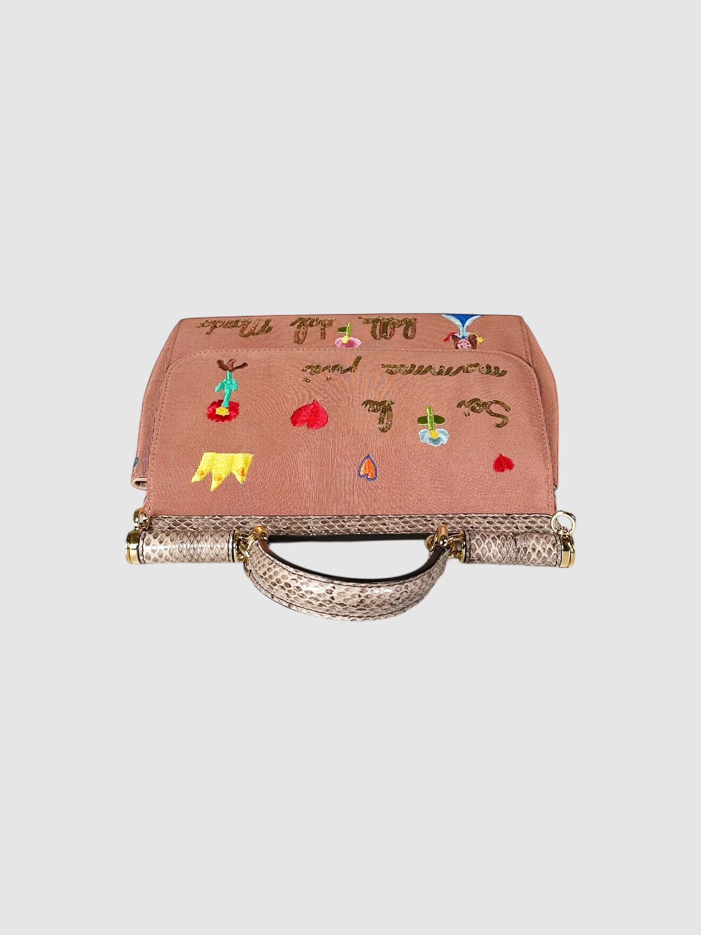 Embroidered Sicily Bag