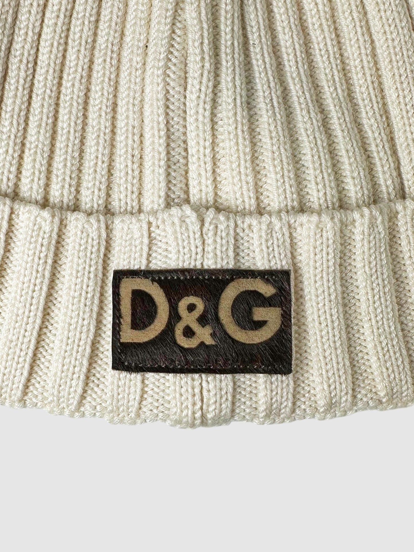 Wool Ribbed Cuffed Beanie