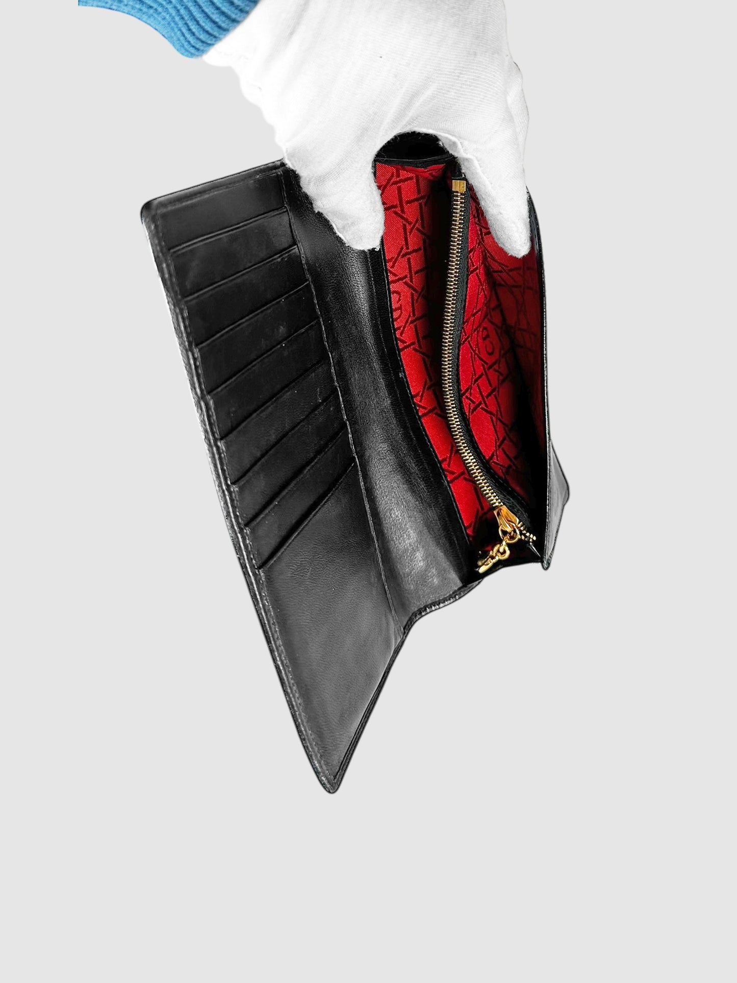 Cannage Long Wallet