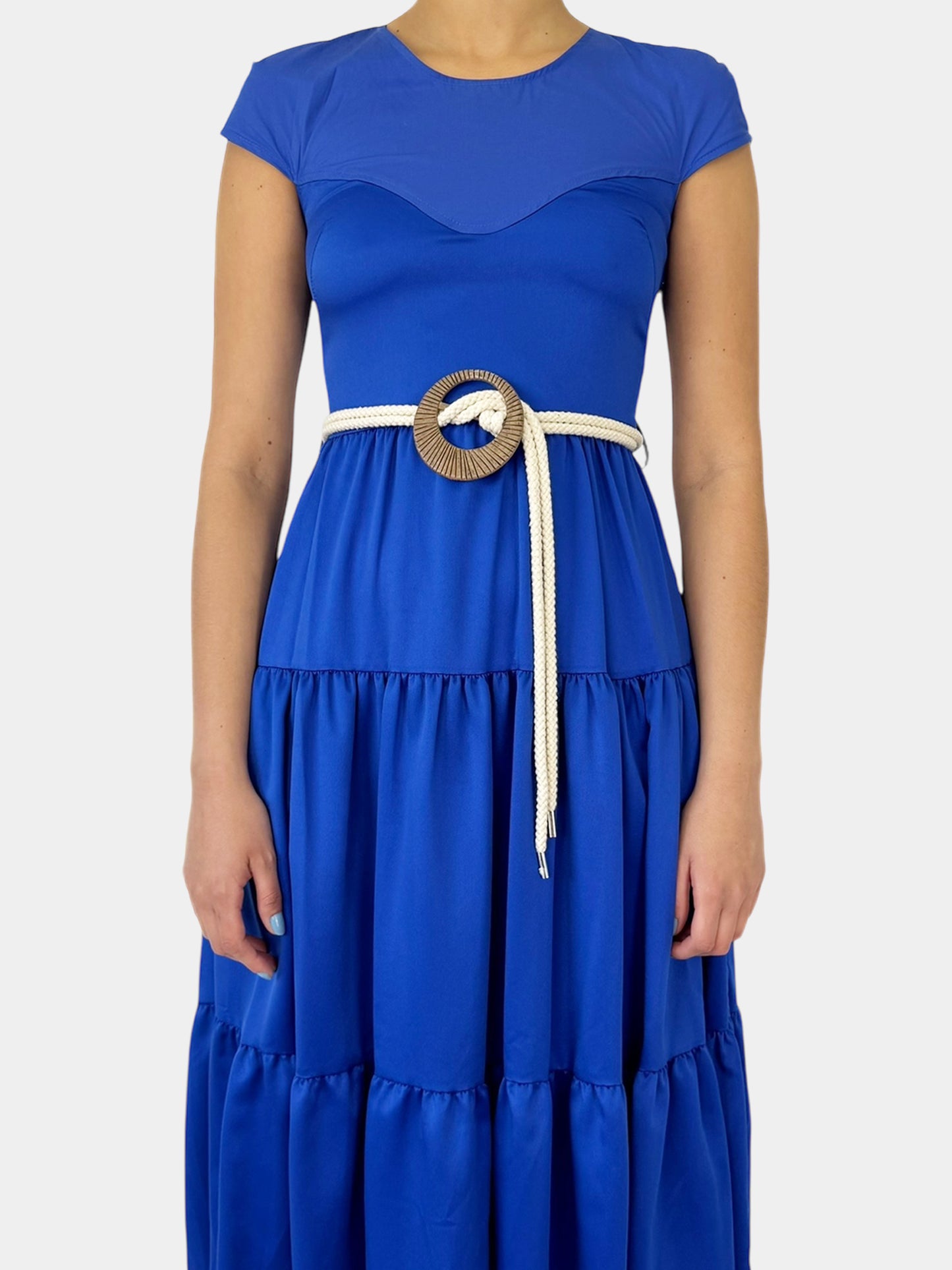 Layered Belted Dress