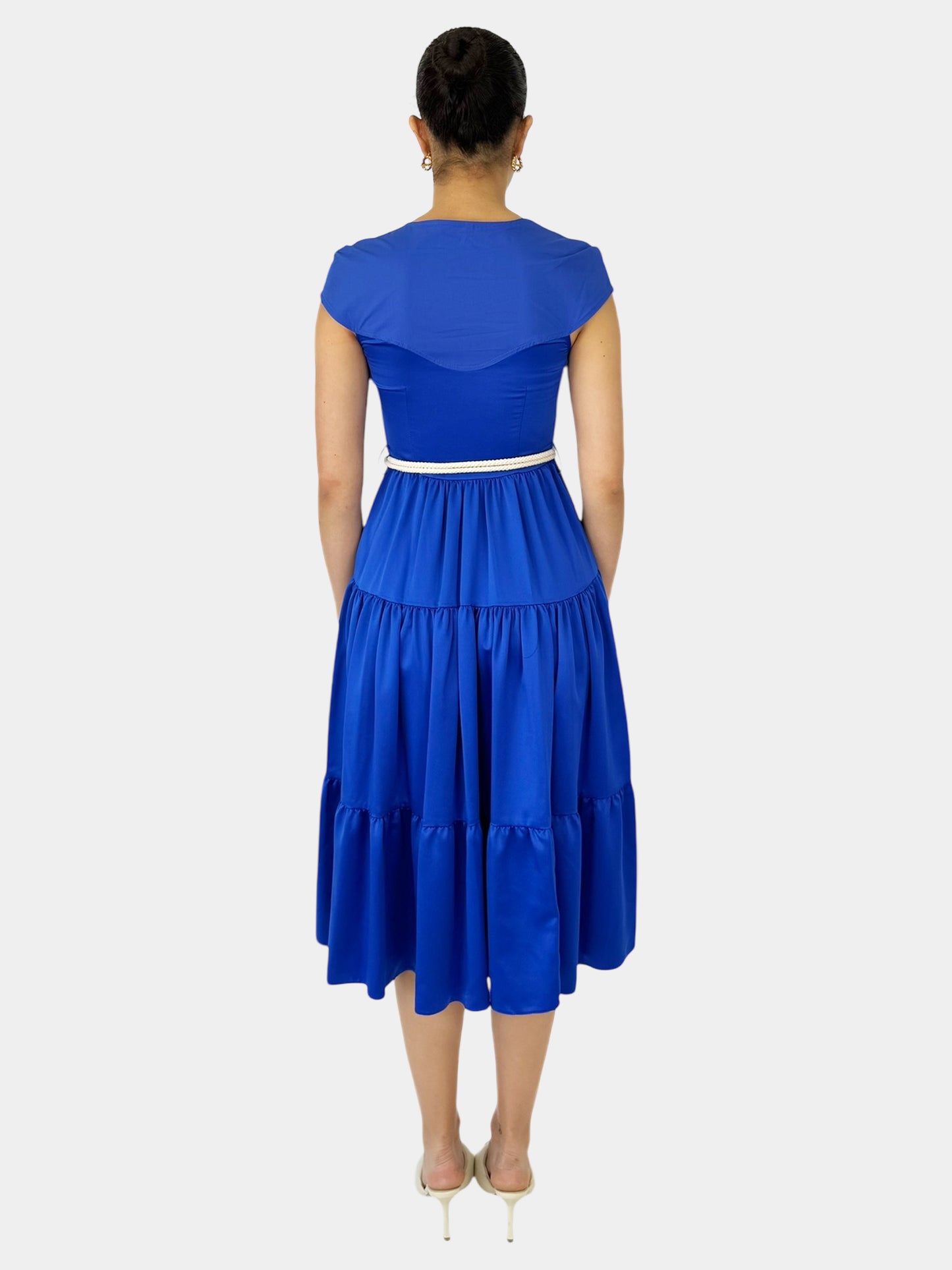 Layered Belted Dress