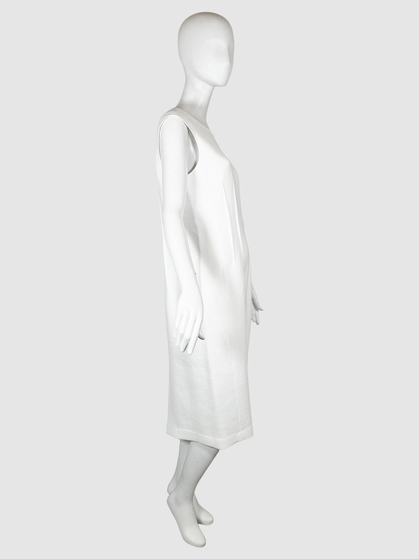 Pleated Shift Dress - Size 8