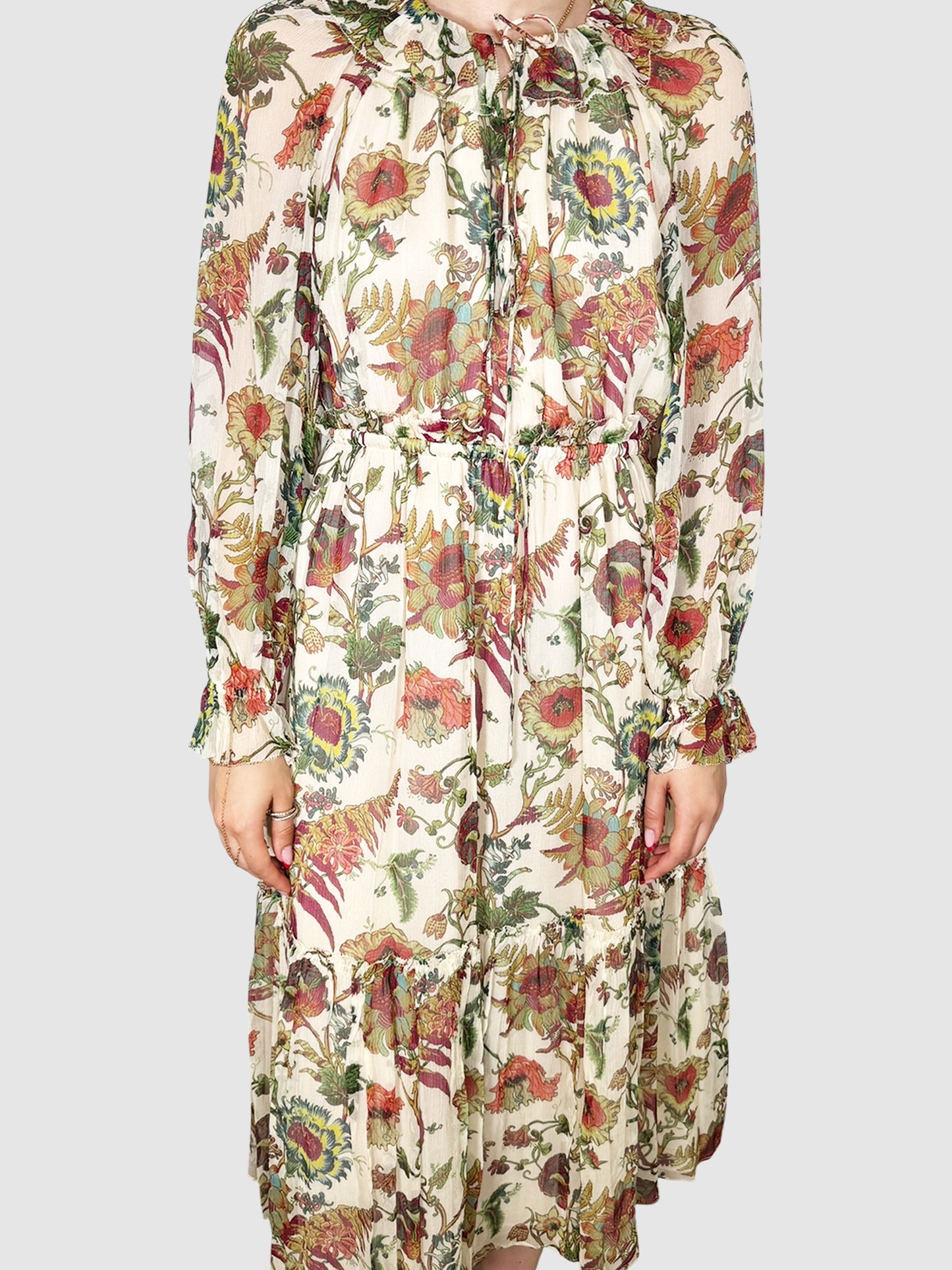 Audette Silk Dress