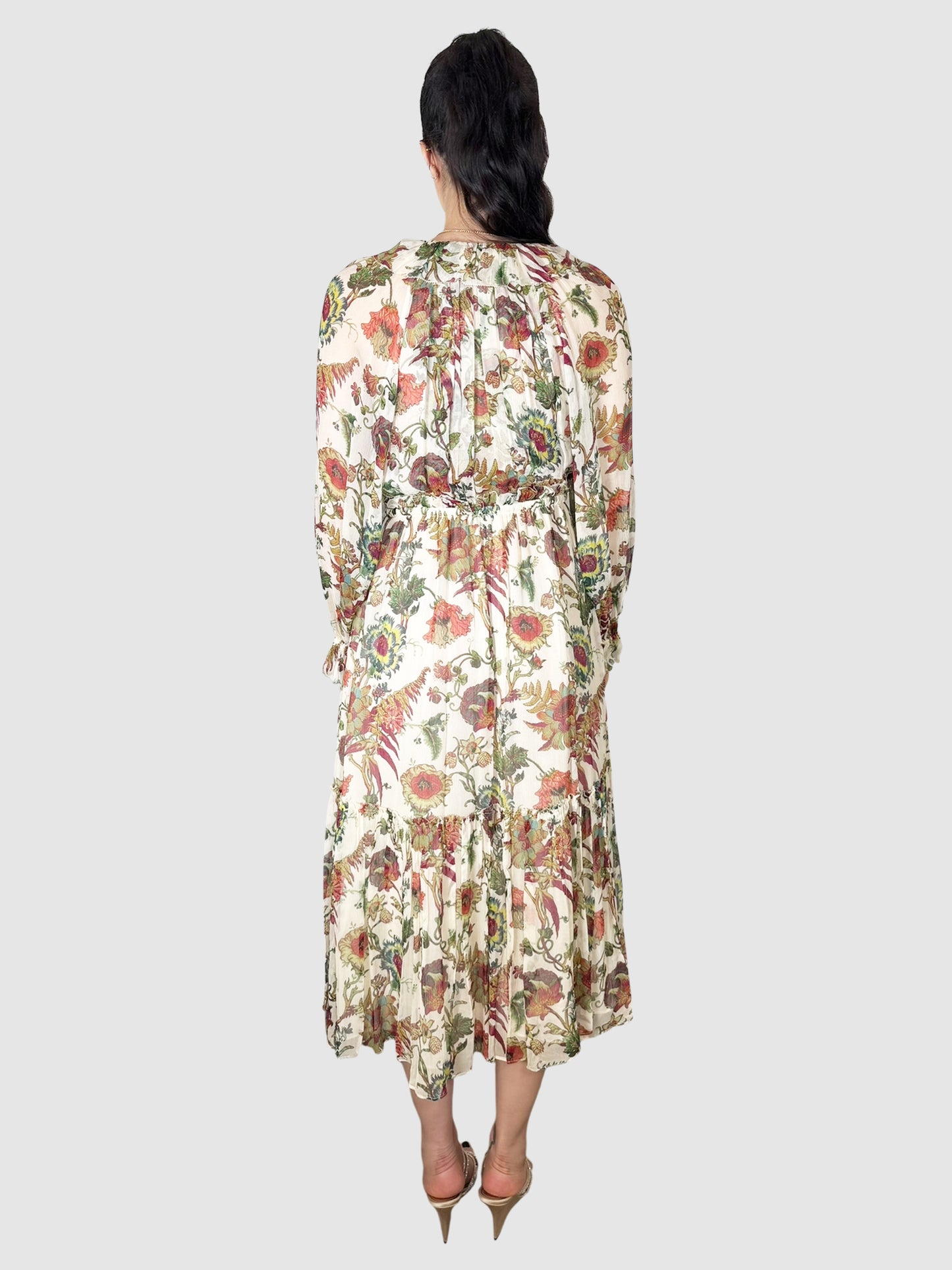 Audette Silk Dress