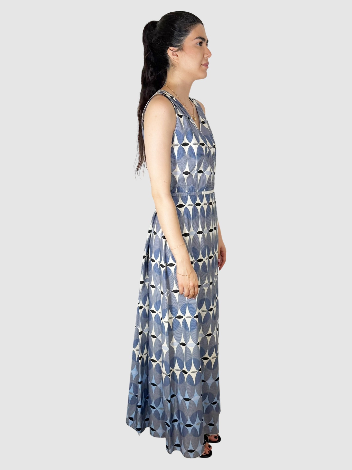 Geometric Print Dress