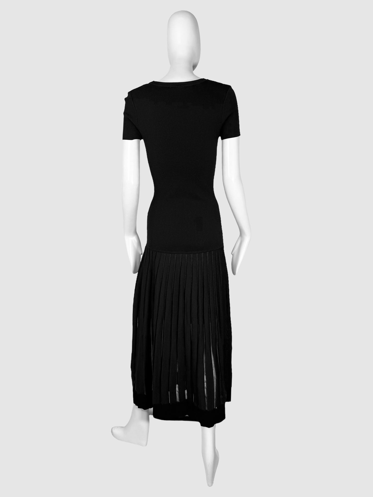 Ribbed Maxi Dress - Size 38