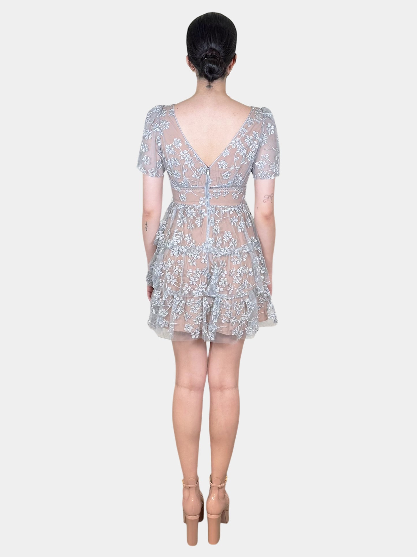 Tiered Tulle Dress