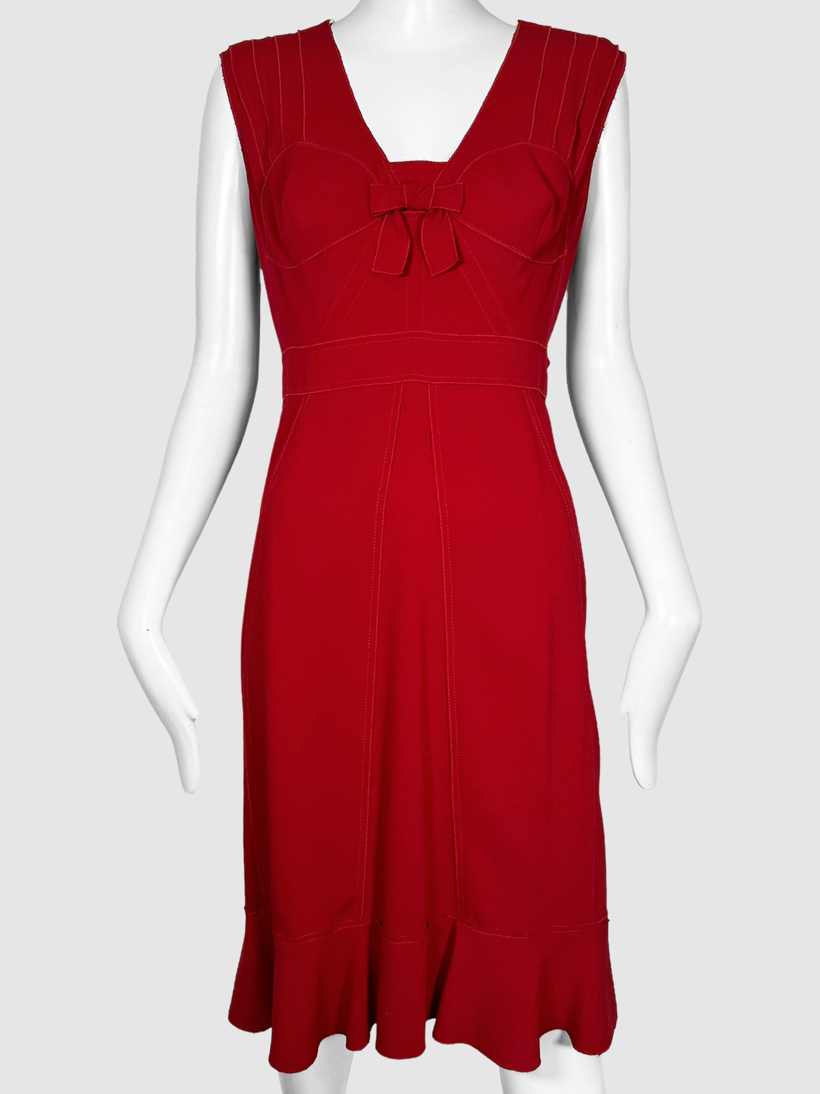 Square Neck Dress - Size 44