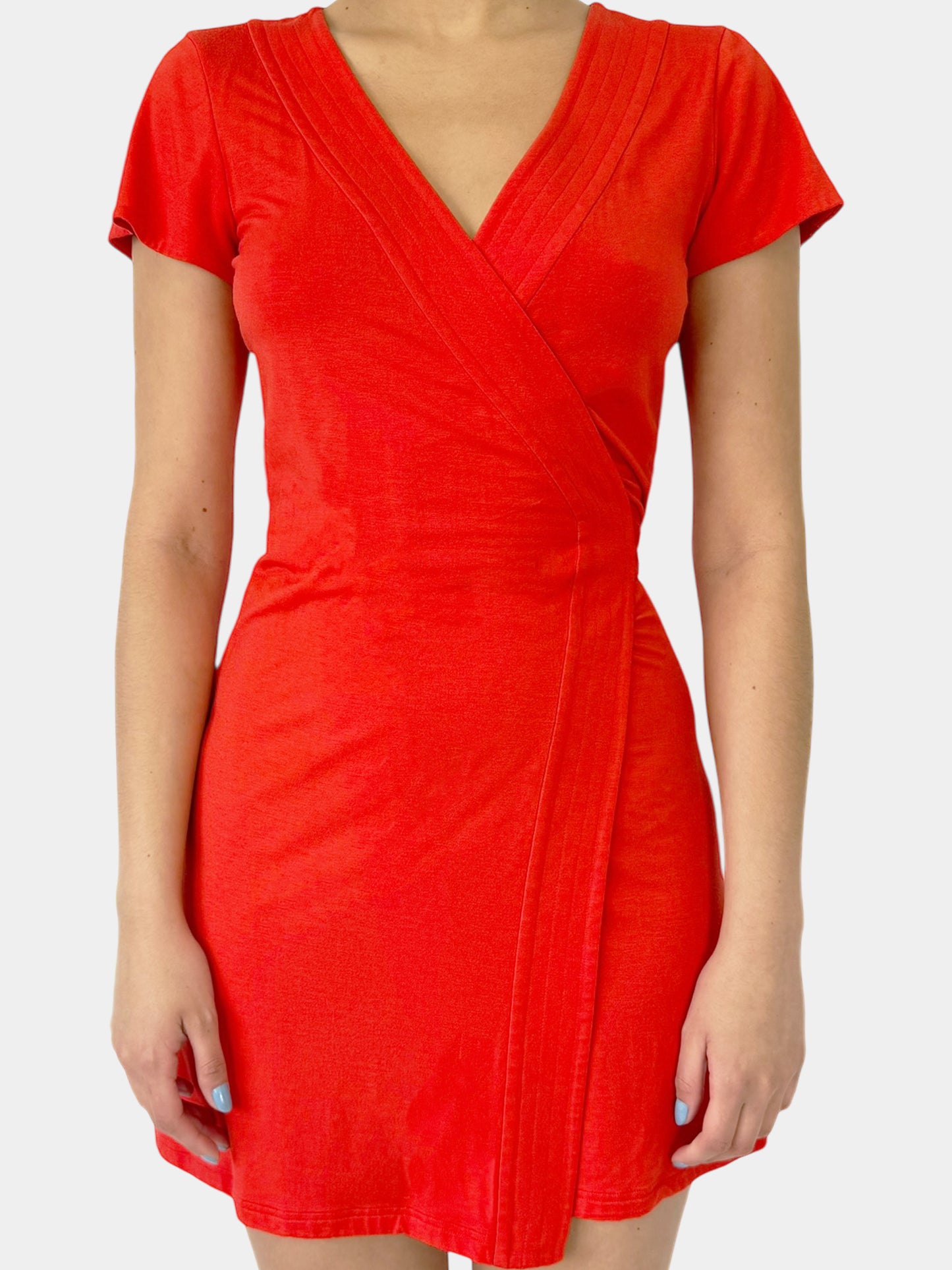 Wrap Mini Dress