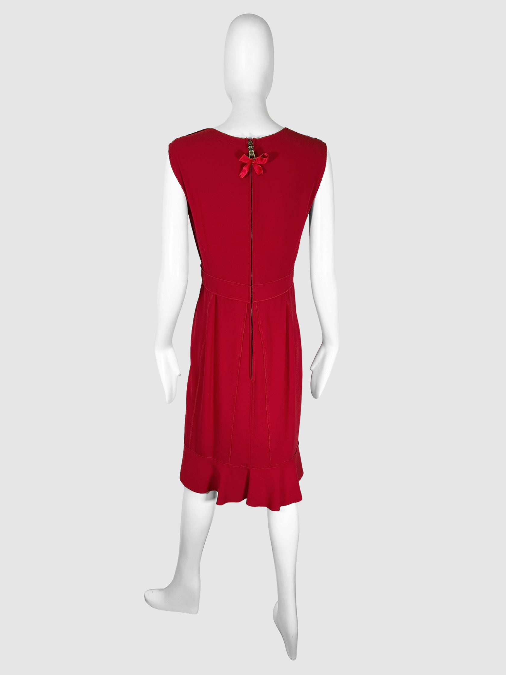 Square Neck Dress - Size 44