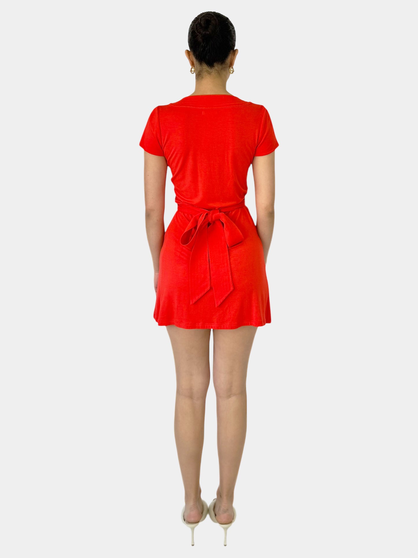 Wrap Mini Dress