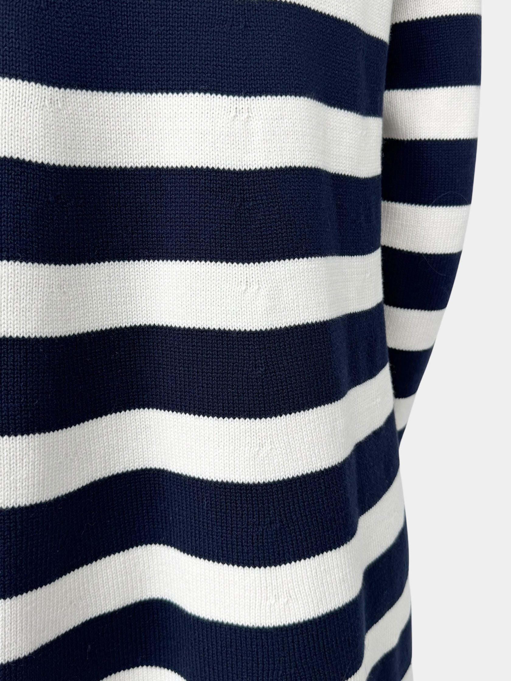 Stripe Wool Mini Dress