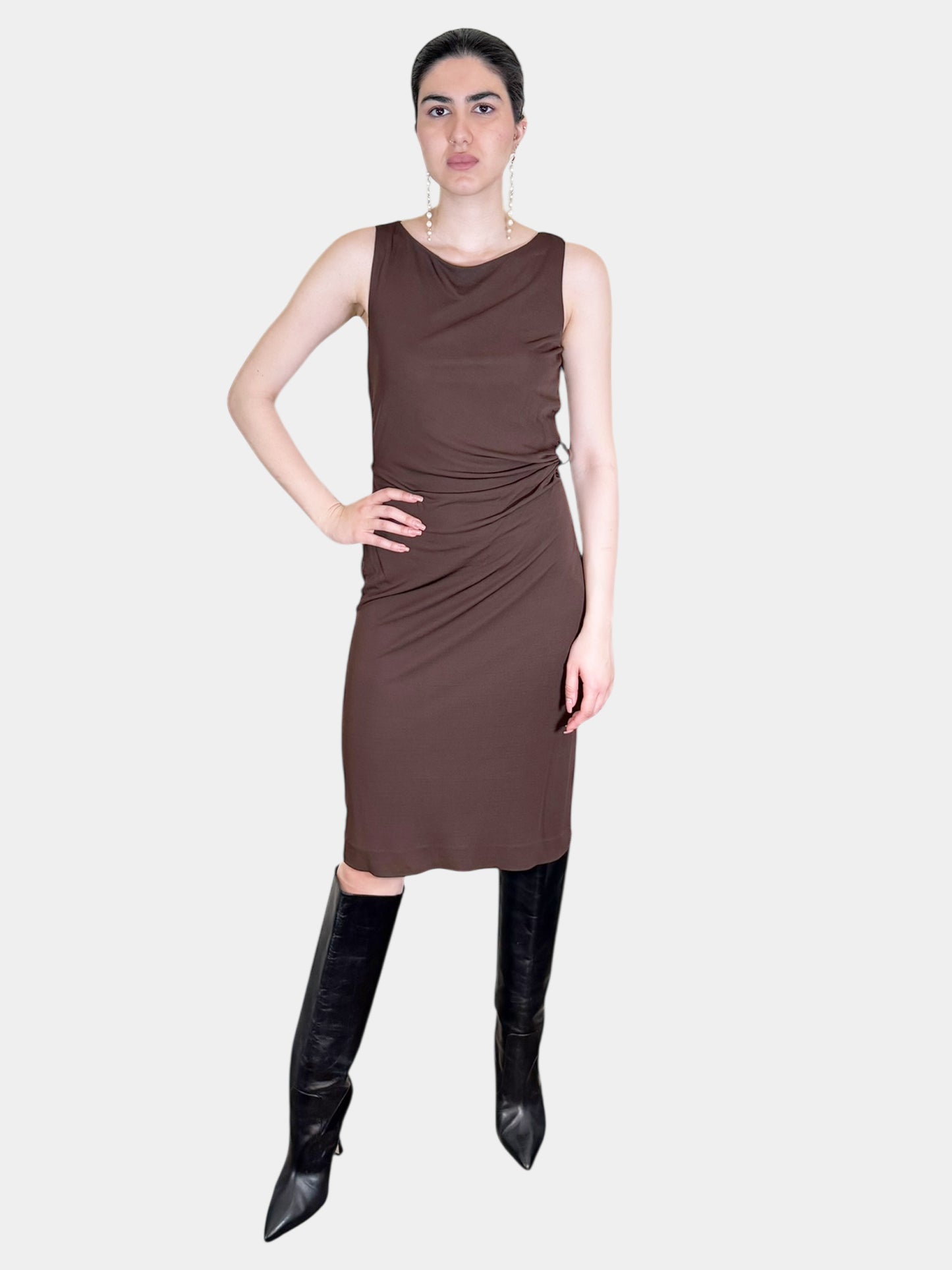 Ruched Bodycon Dress