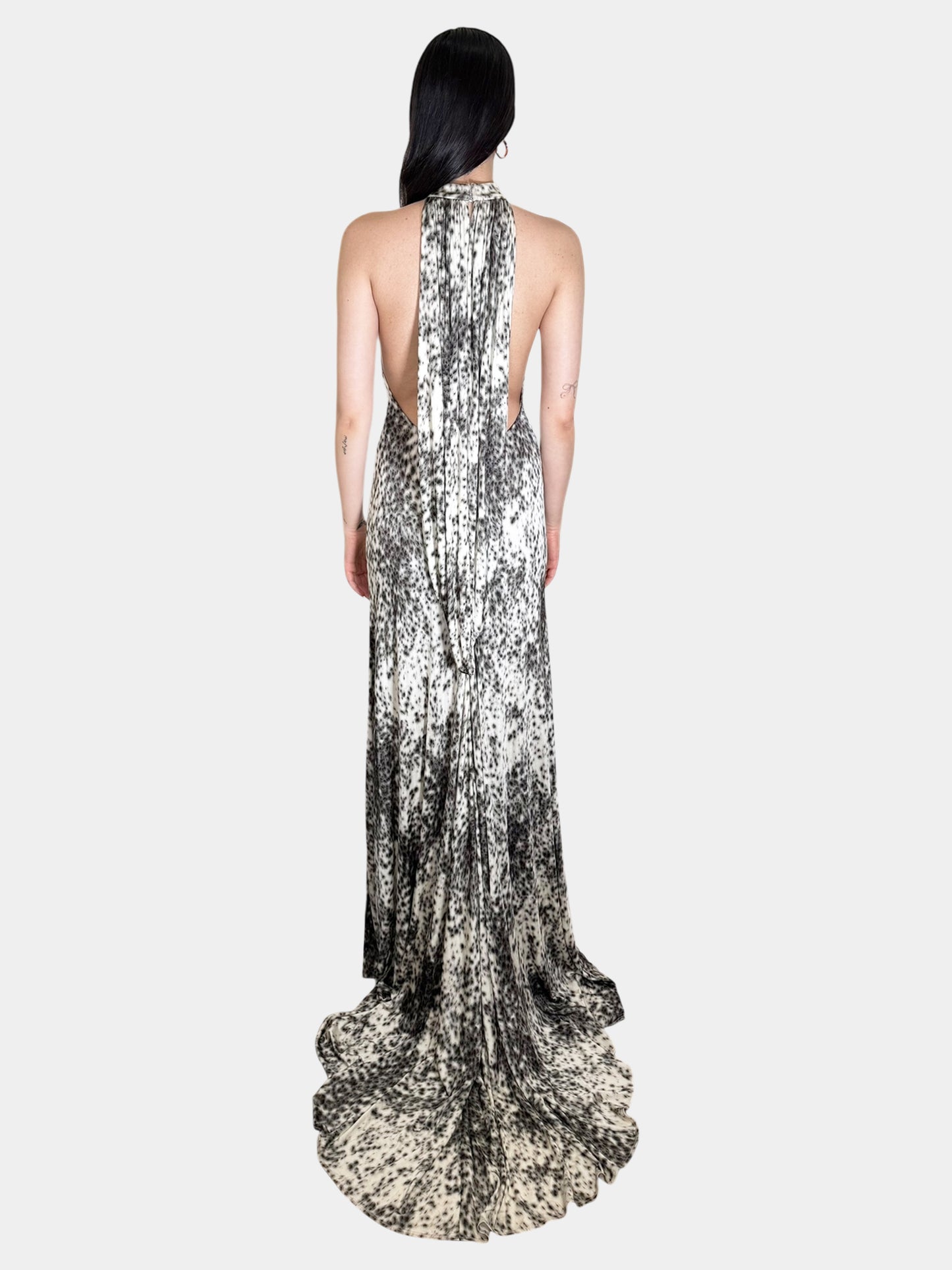 Drape Halter Dress