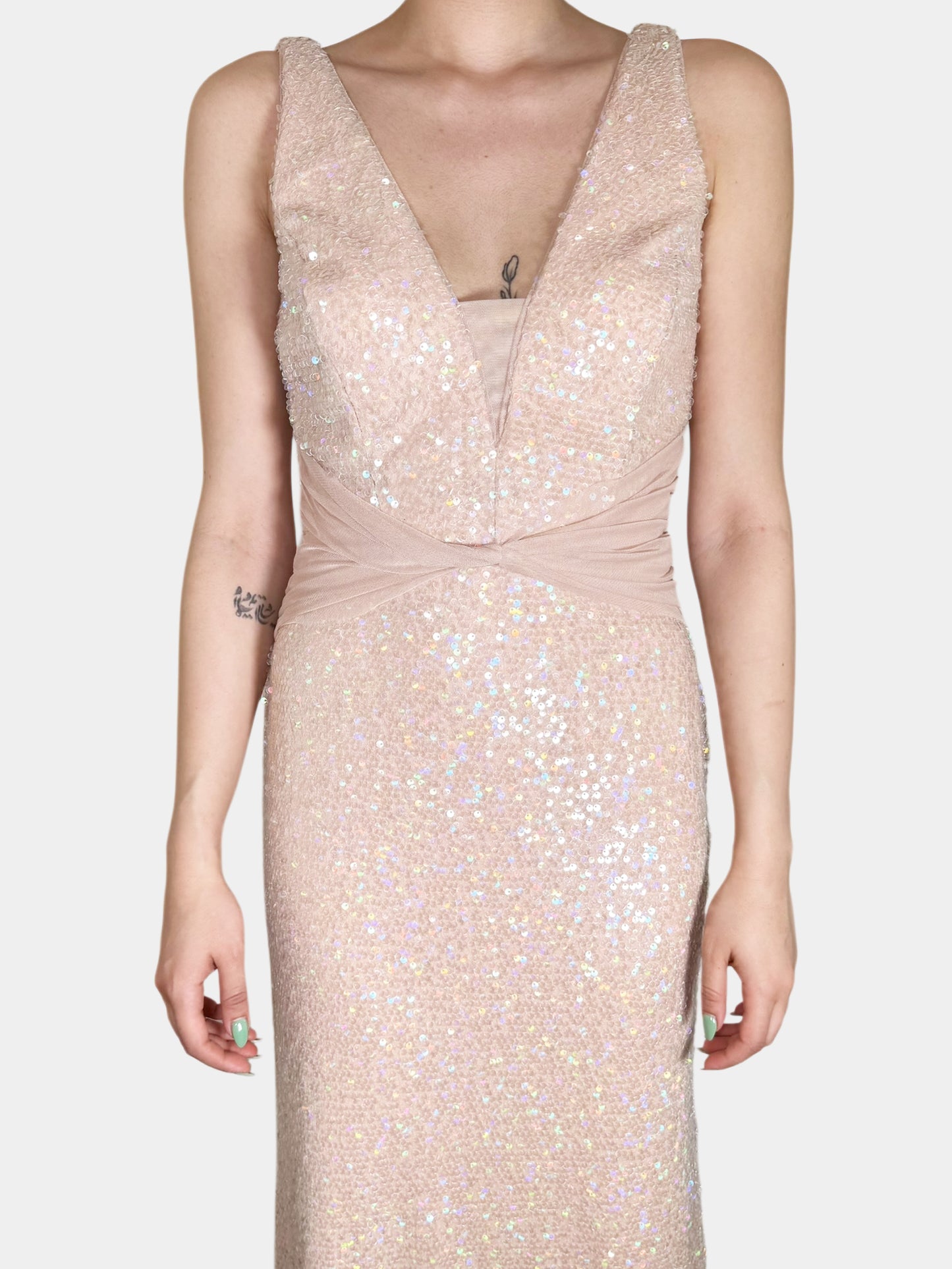 Sequin Maxi Dress