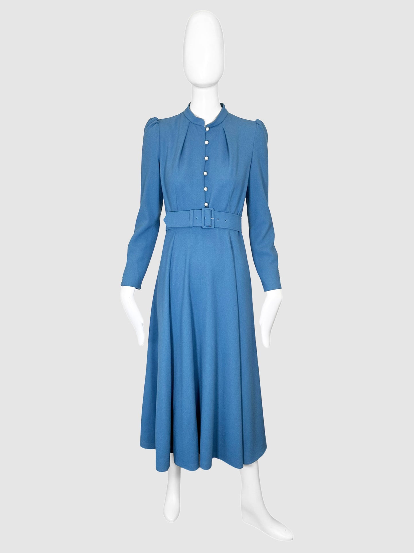Beulah Mock Neck Long Dress - Size 6