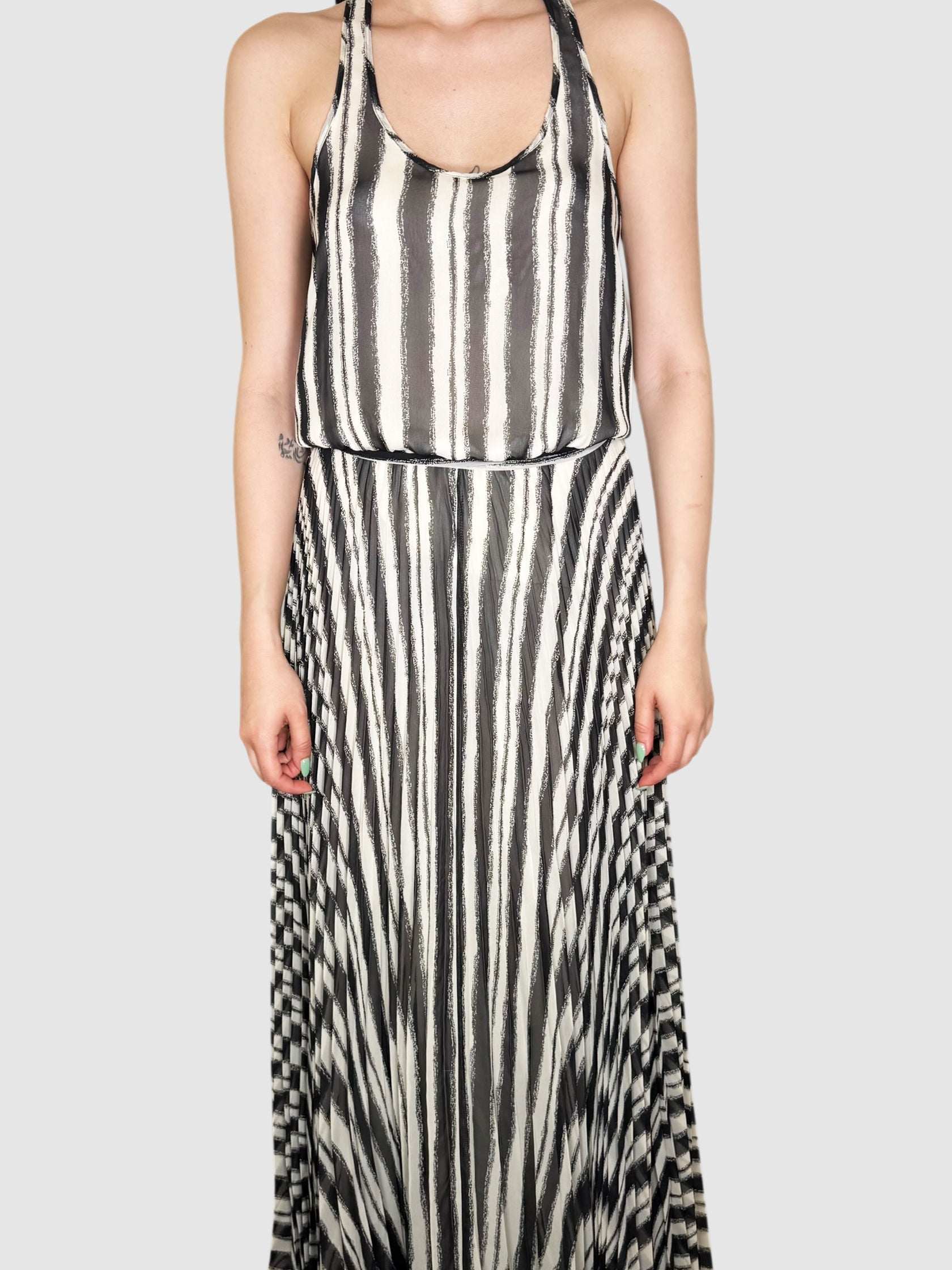 Stripe Maxi Dress