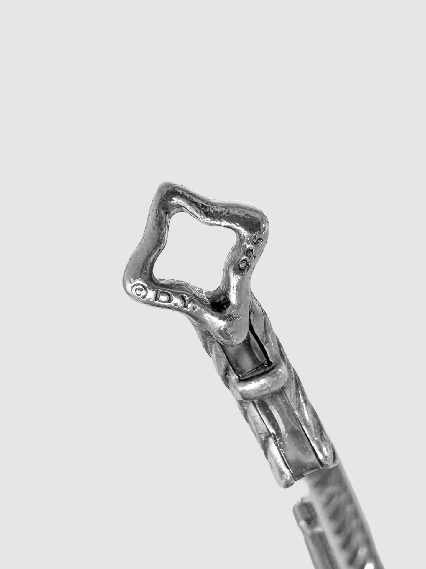 Cable Hoop Earrings