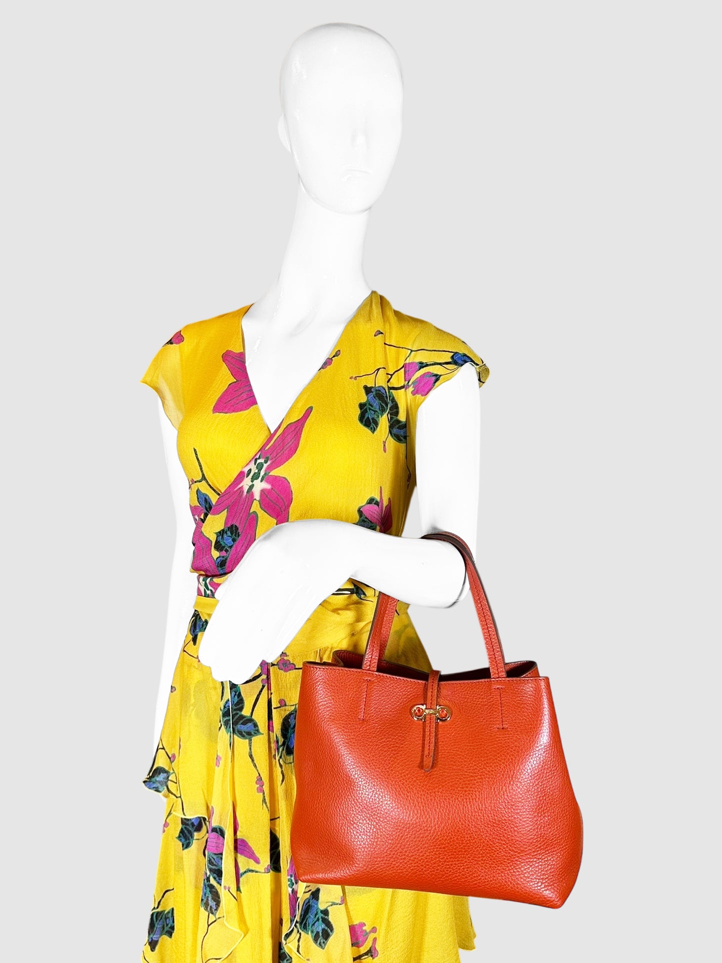 Gancini Logo Bag