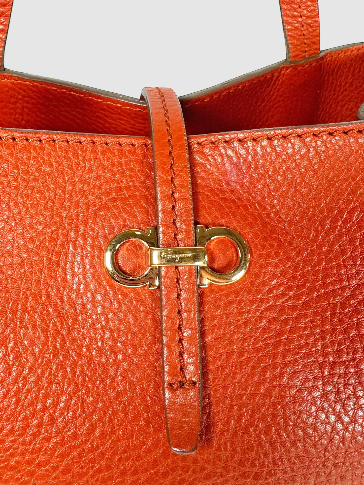 Gancini Logo Bag