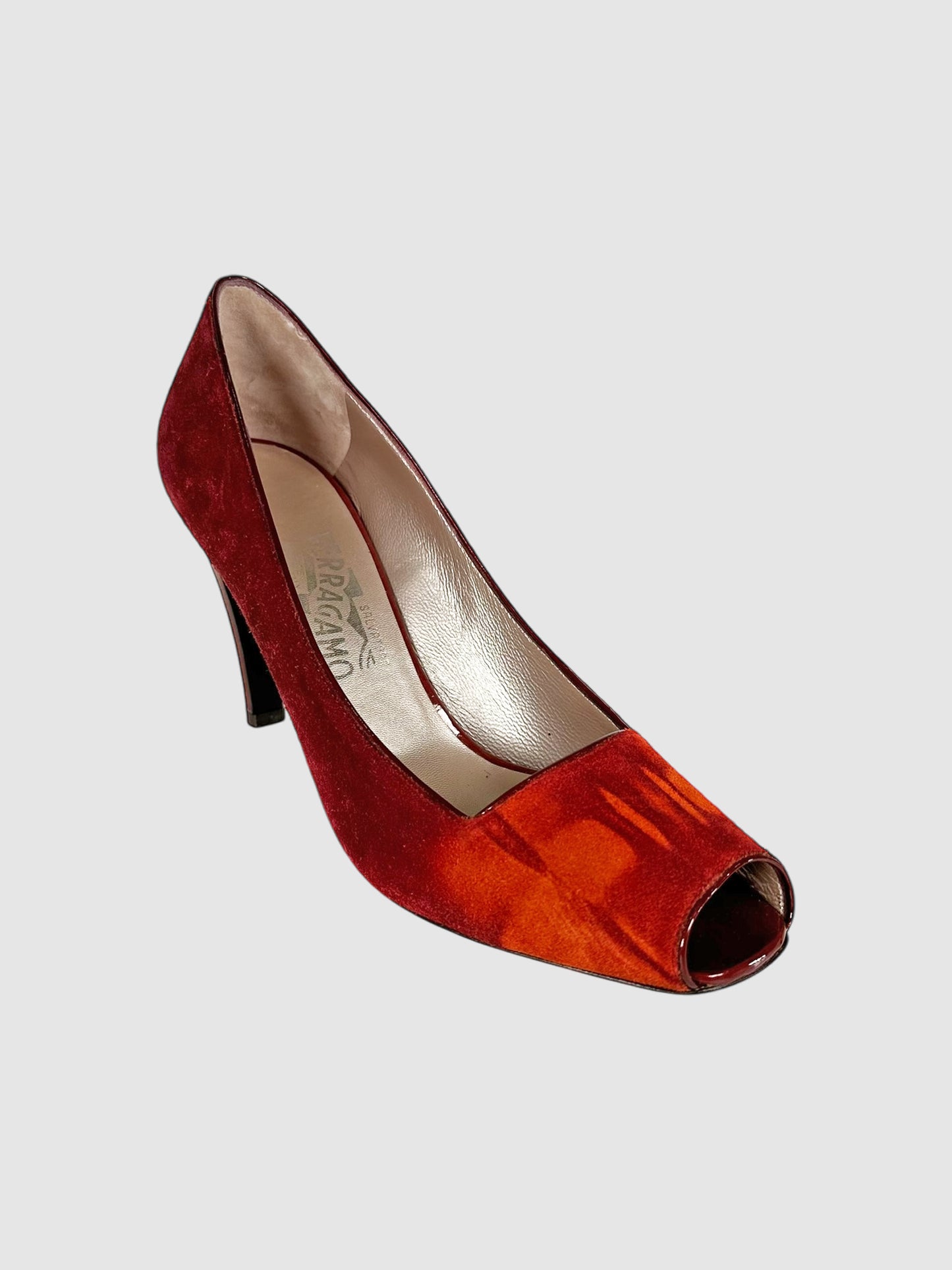 Tie-Dye Print Pumps