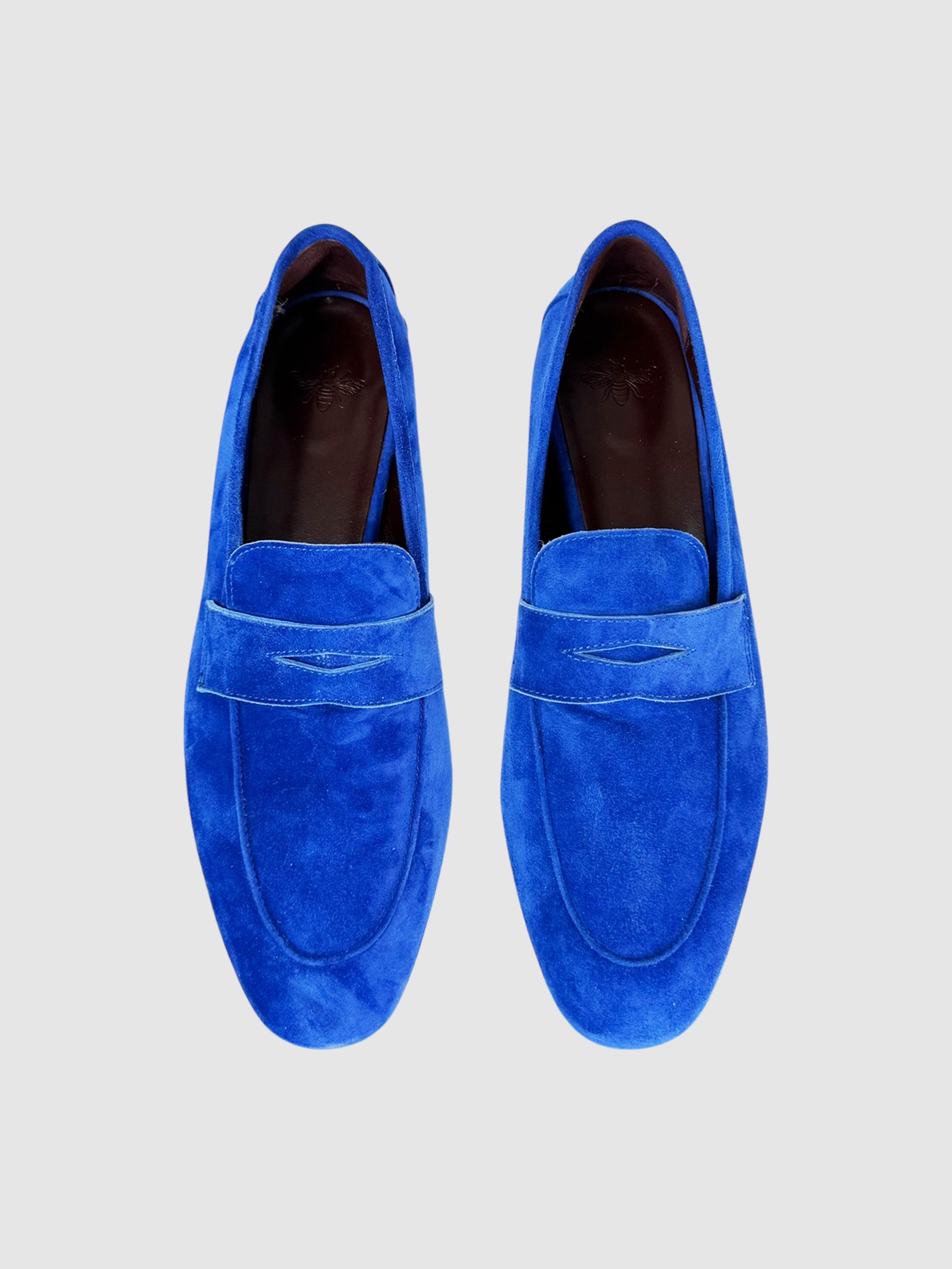 Suede Penny Loafers