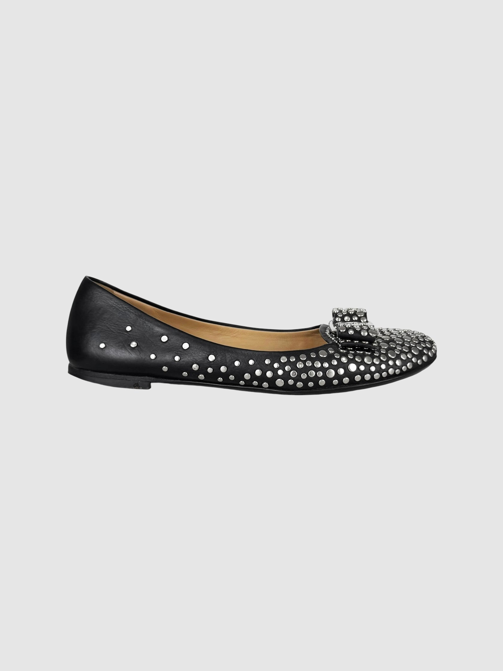 Studded Vara Flats