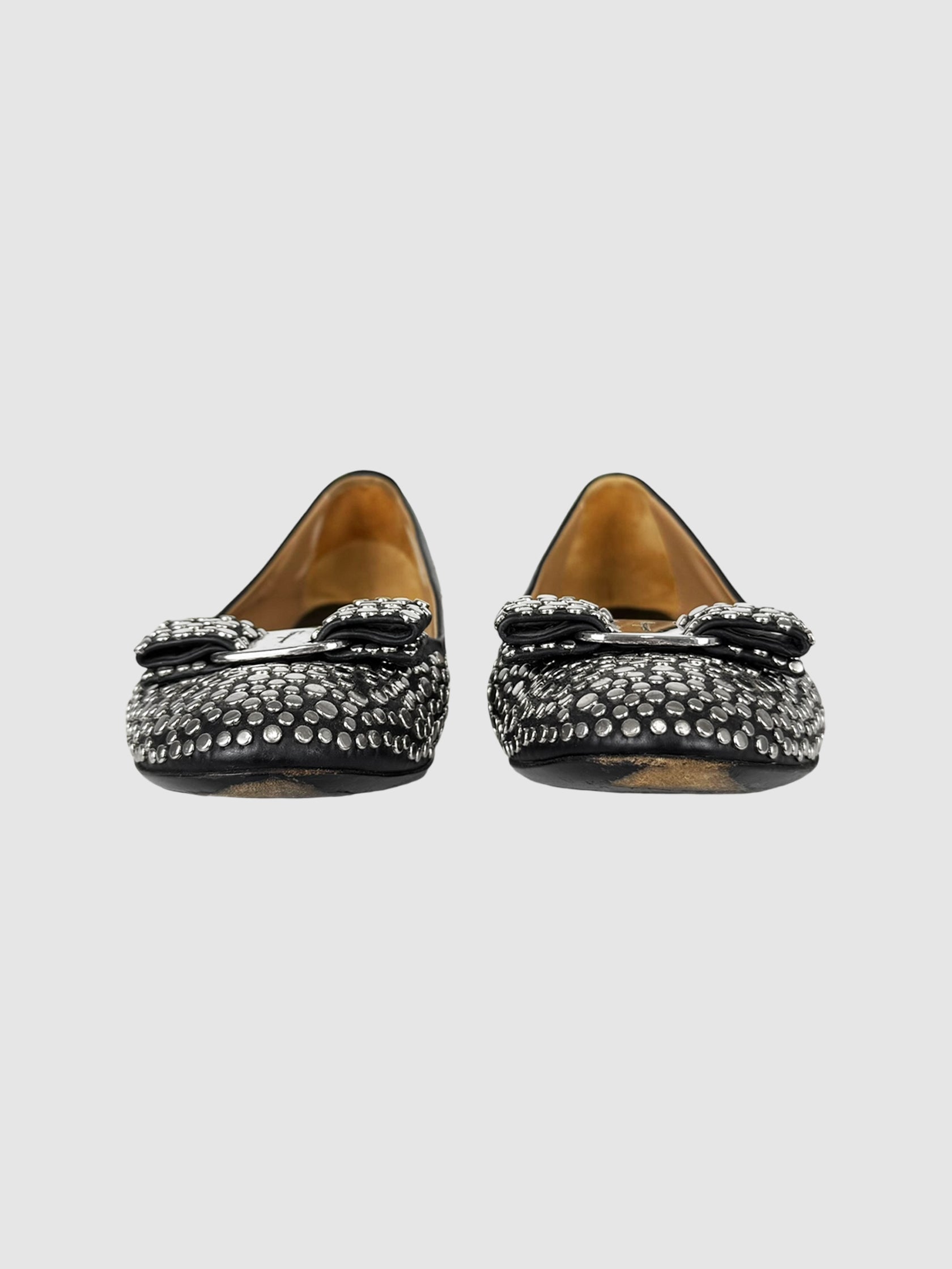 Studded Vara Flats