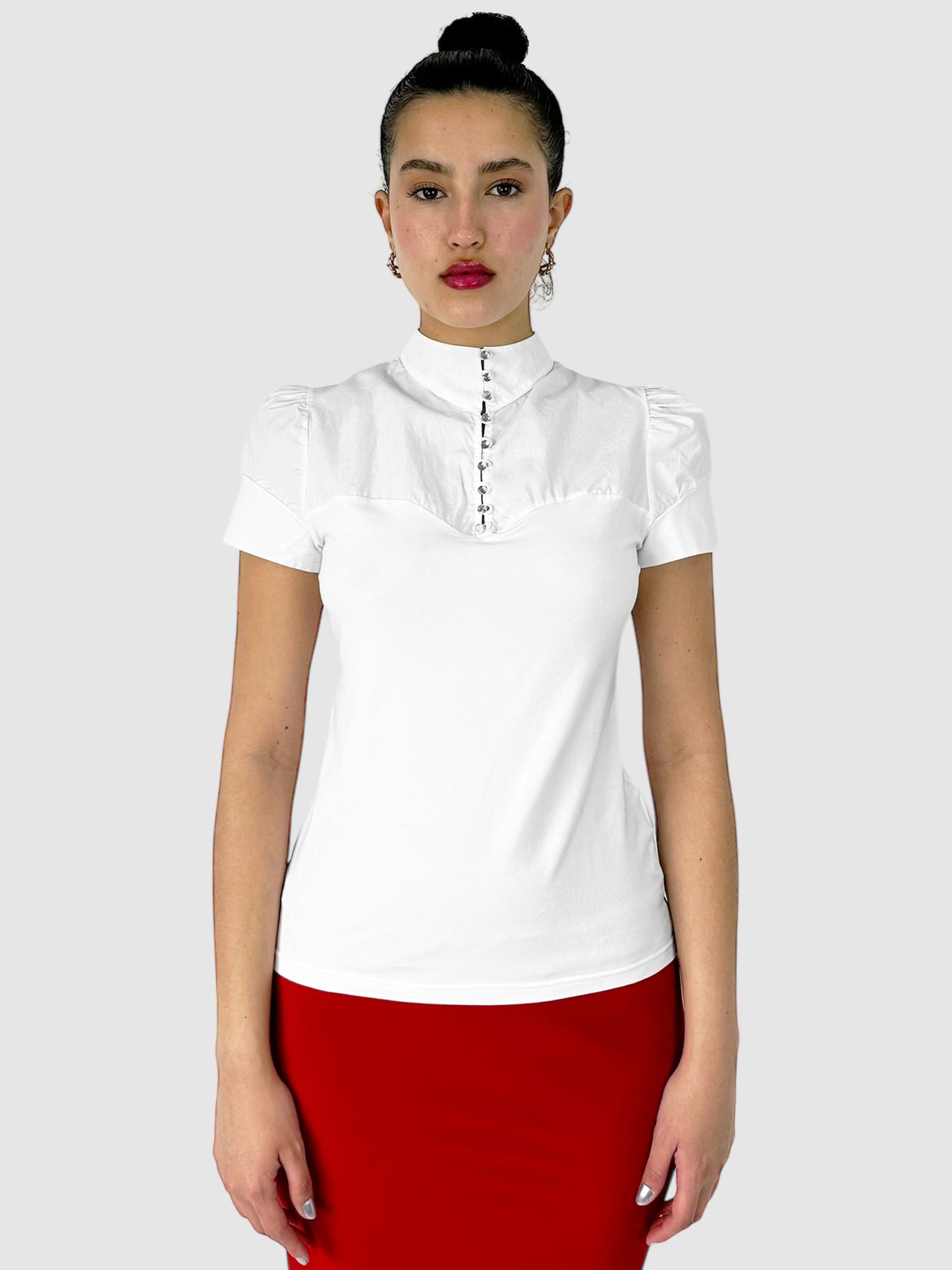Puff Sleeve Top - Size 42