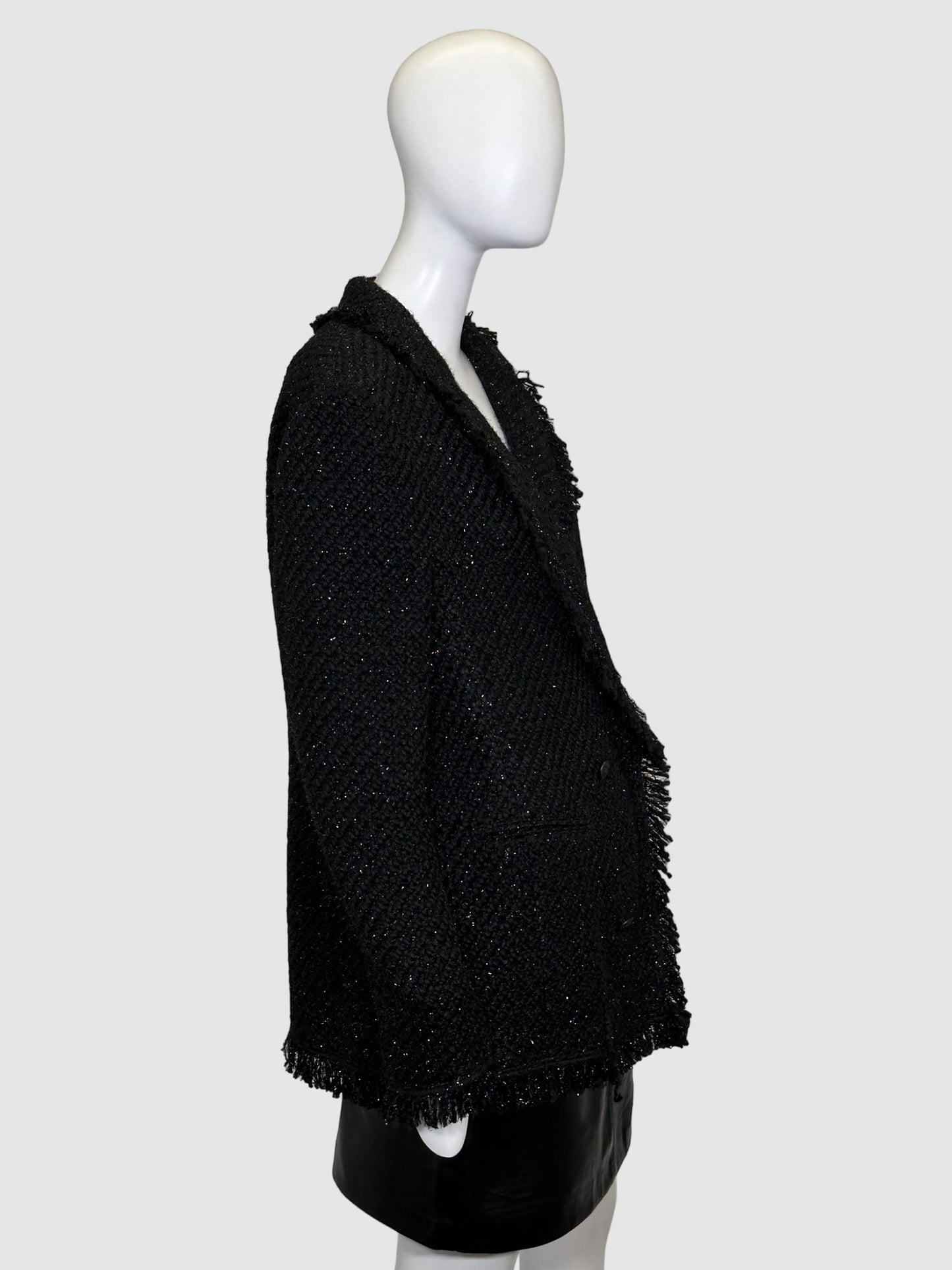 Sparkling Tweed Blazer - Size 14