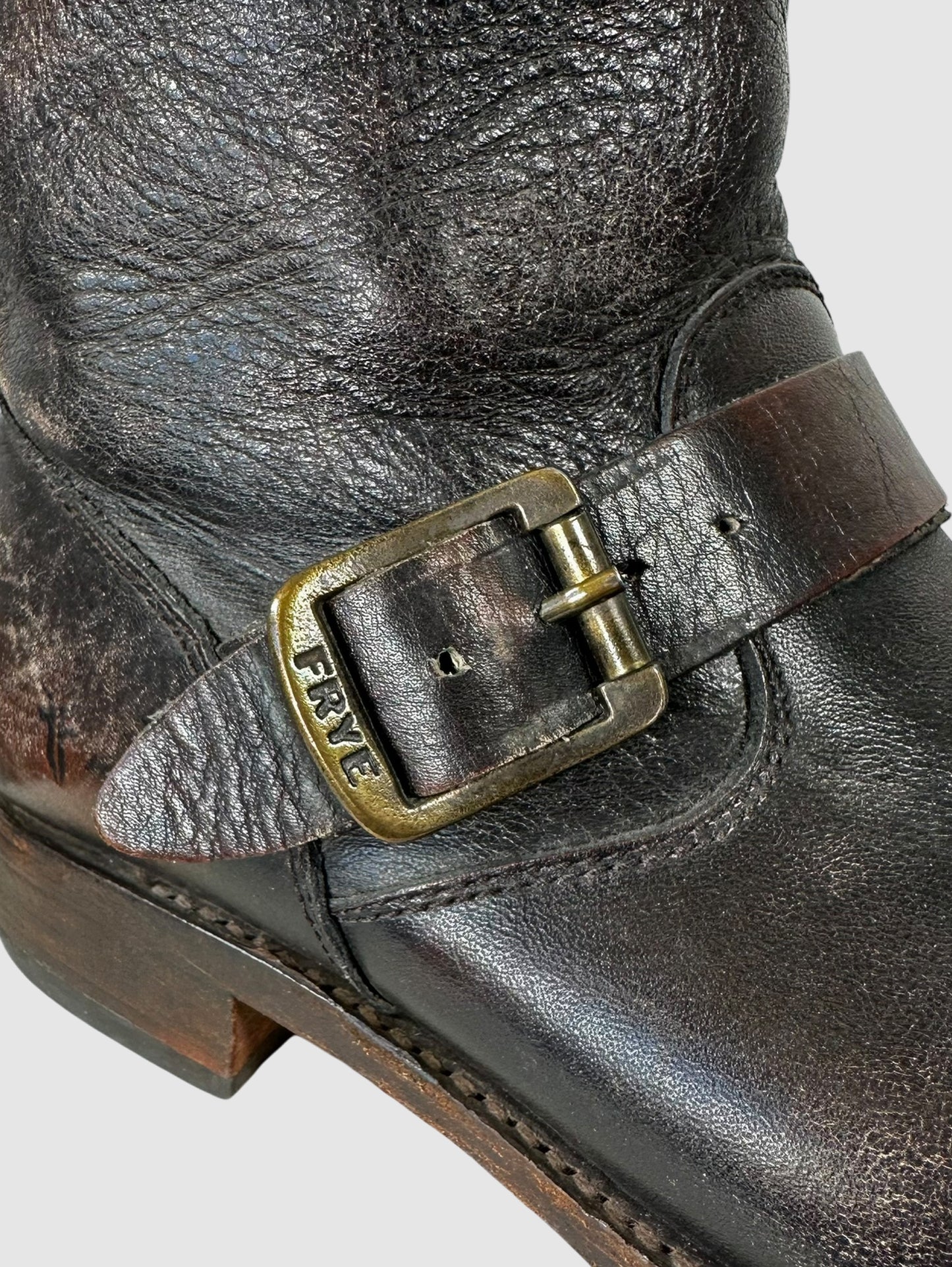 Veronica Mid-Calf Buckle Boots - Size 9.5