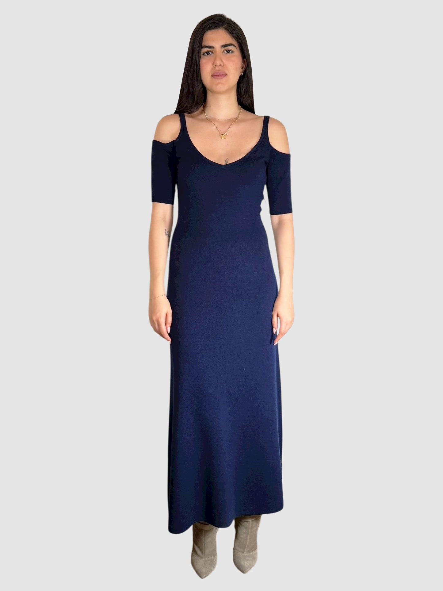 Wool Maxi Dress