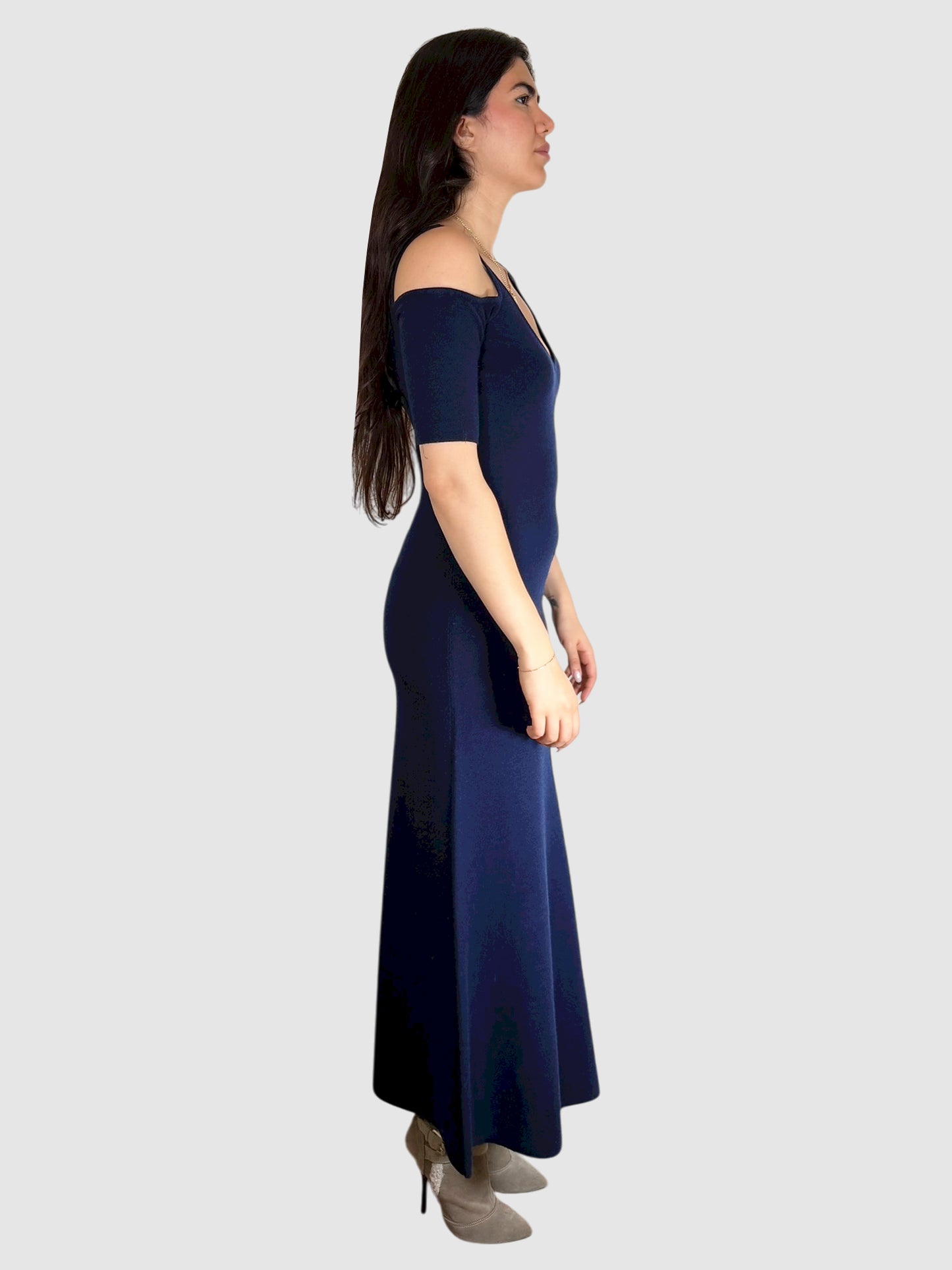 Wool Maxi Dress