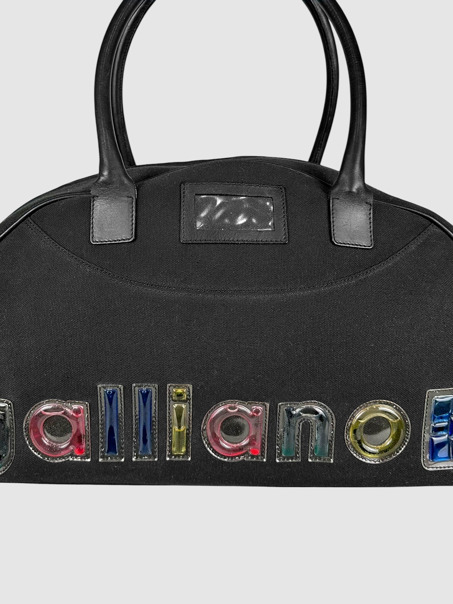 Canvas Bowler Bag