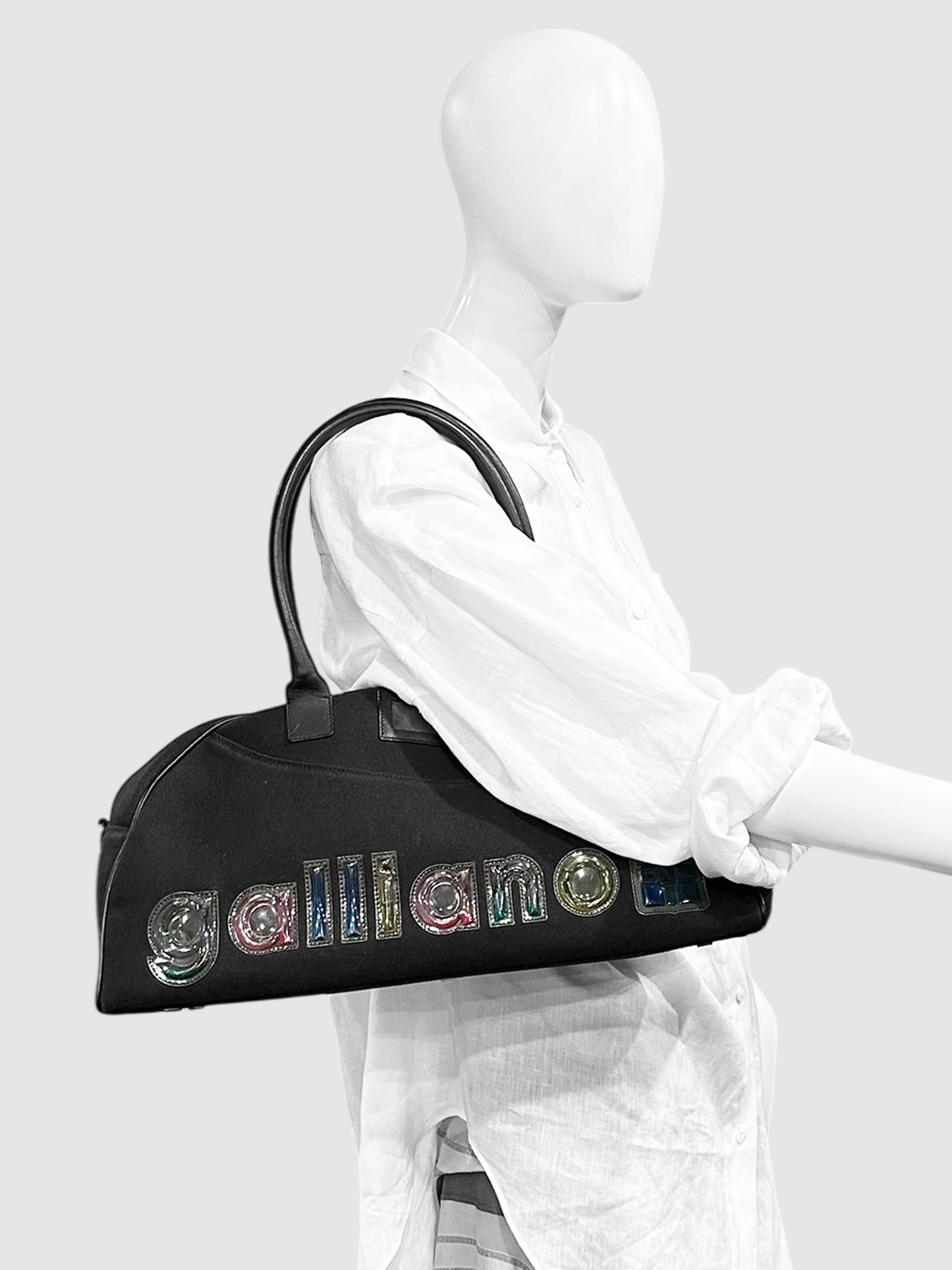 Canvas Bowler Bag