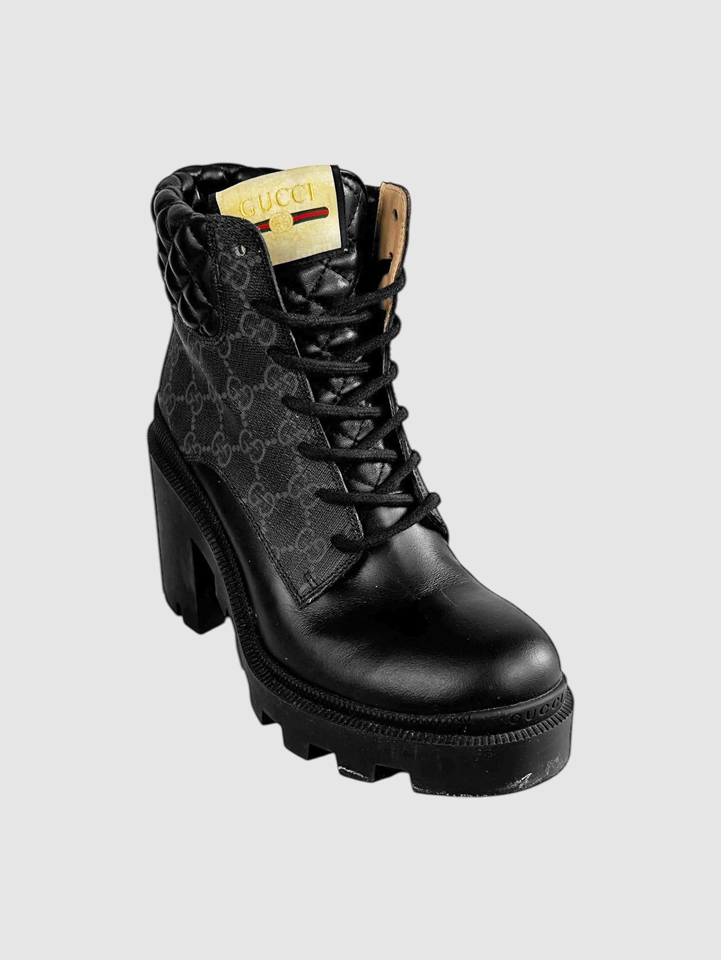 GG Supreme Apollo Heeled Boots - Size 37.5