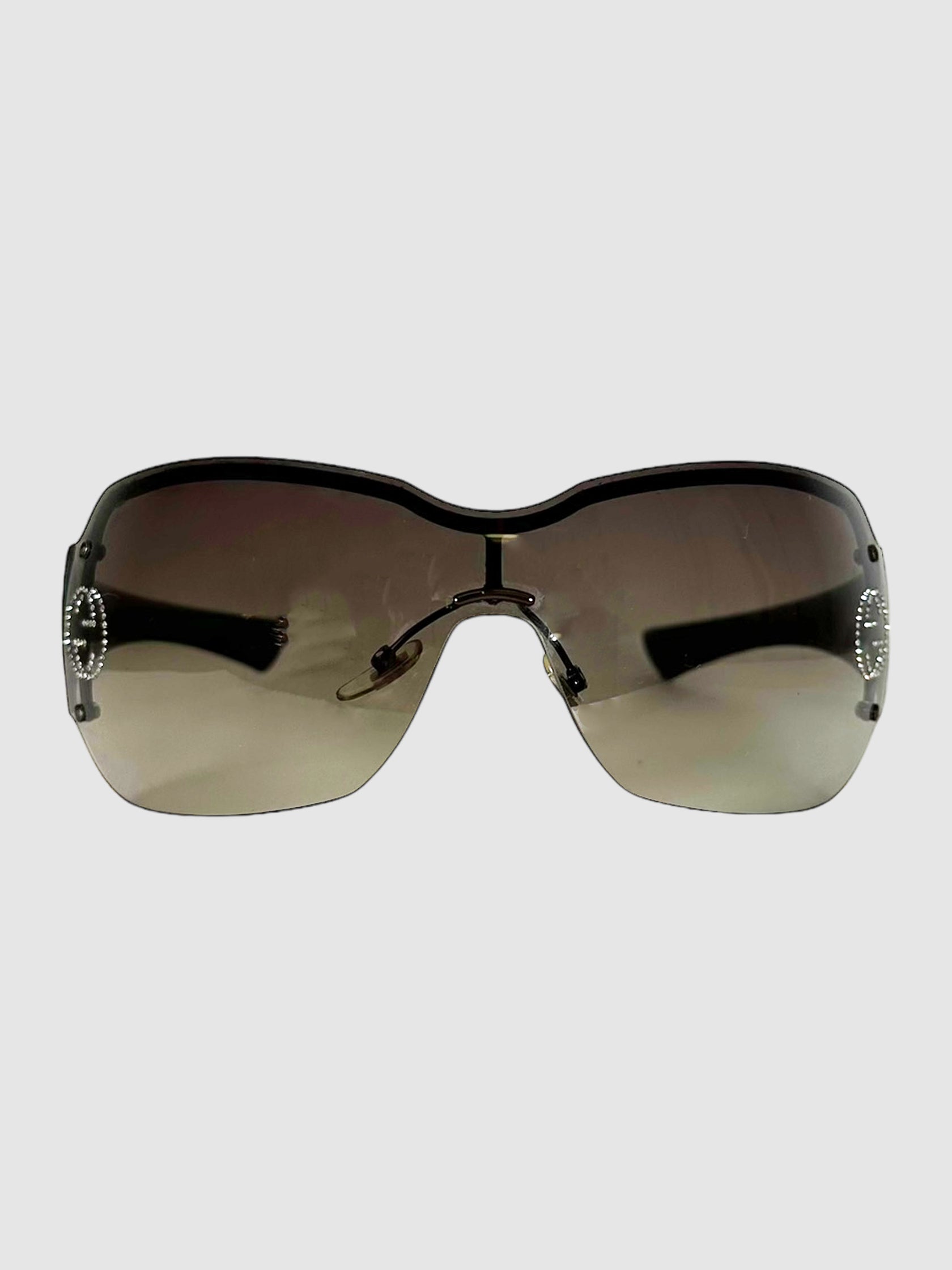 Gucci Rhinestone GG Sunglasses Second Nature Boutique