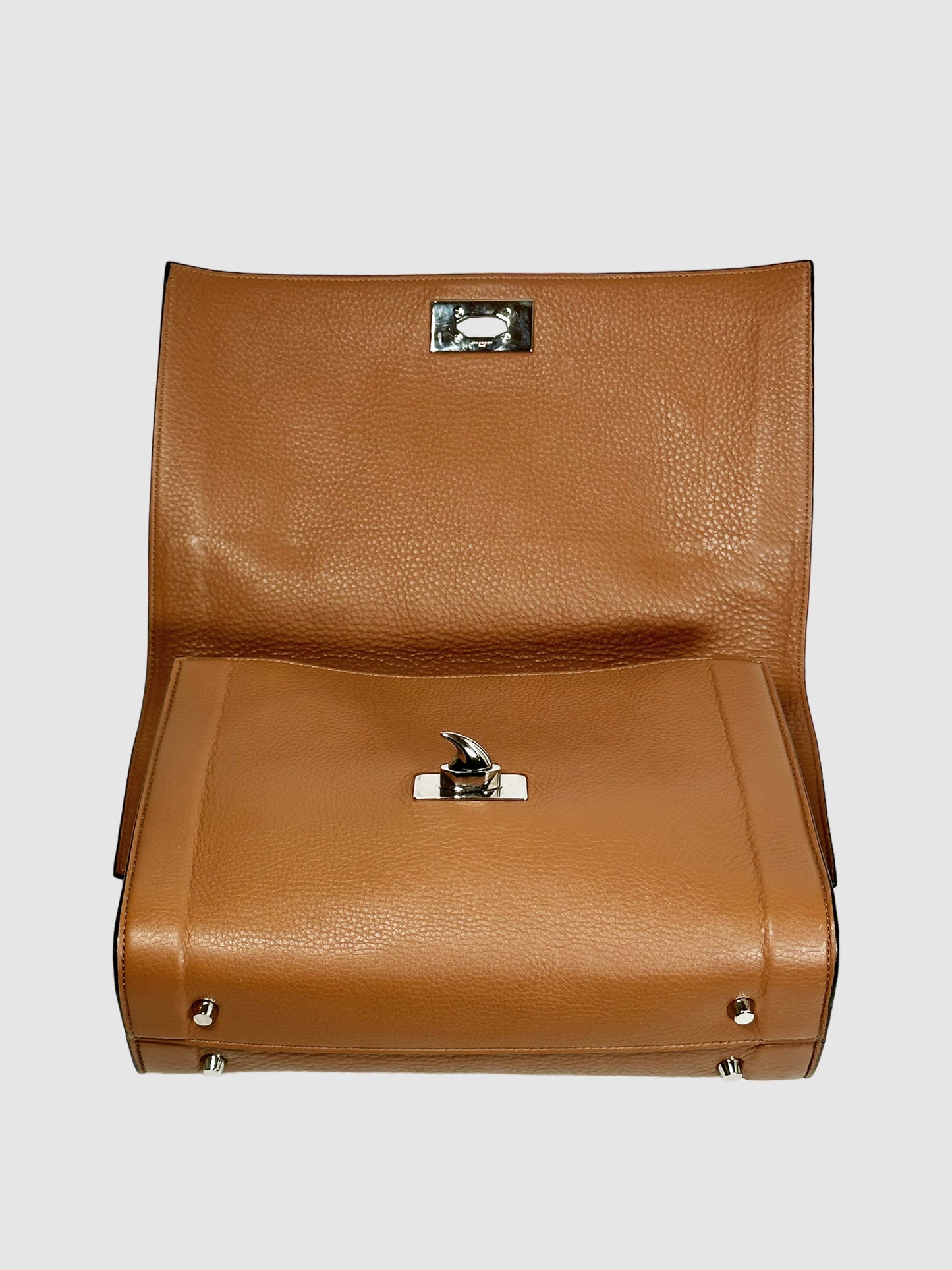 Givenchy Leather Shark Handle Bag