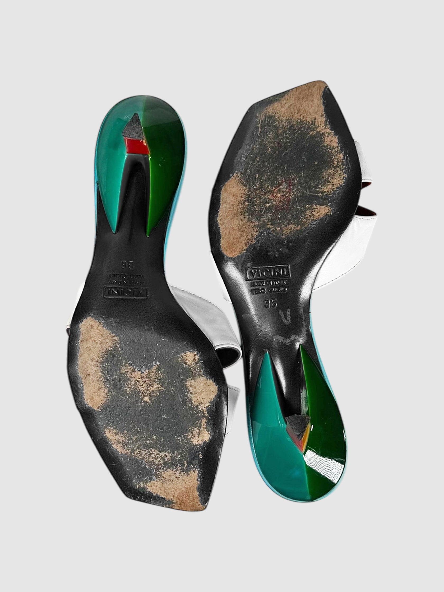 Strappy Kitten Heels