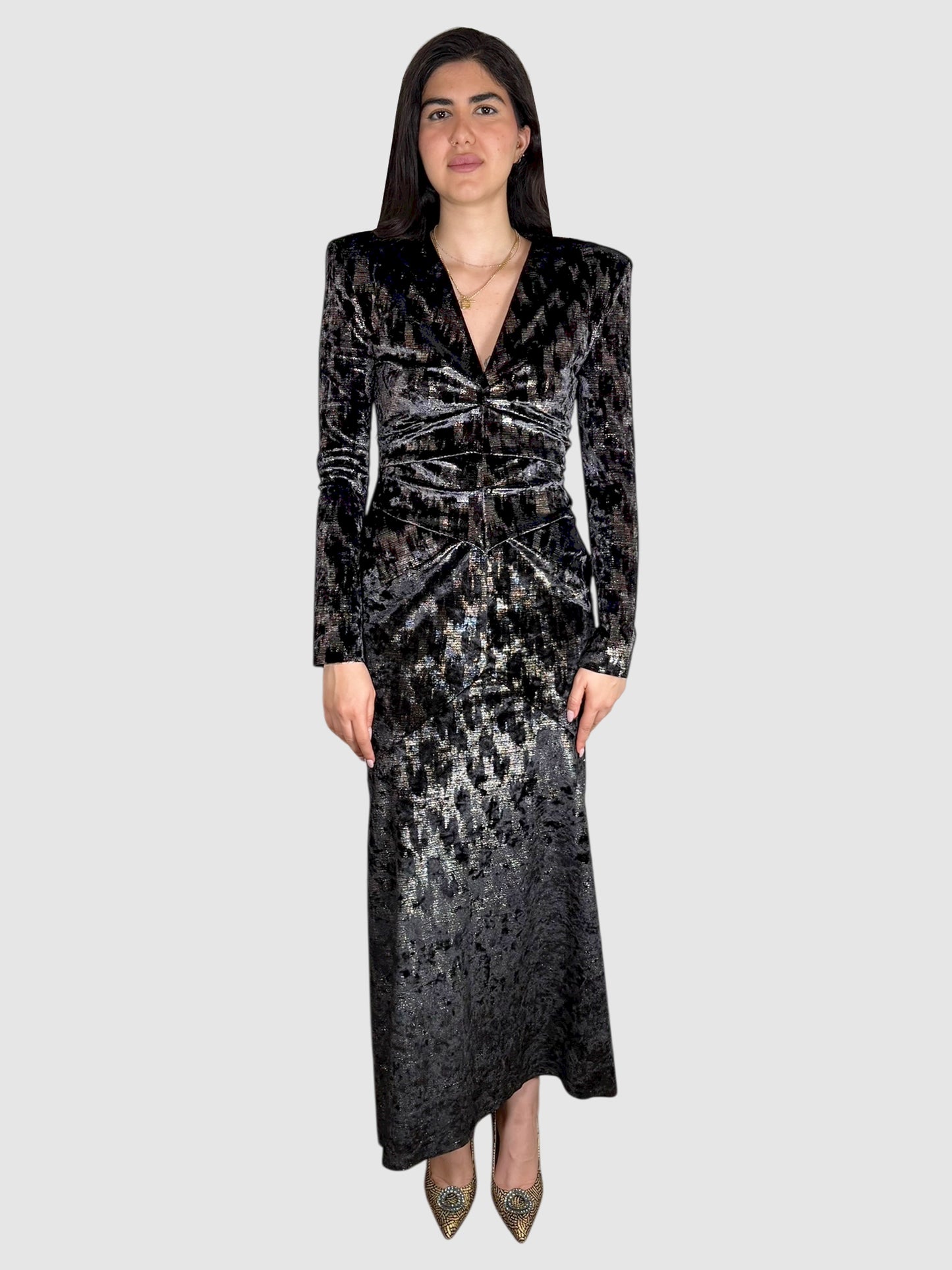 Velvet Maxi Dress