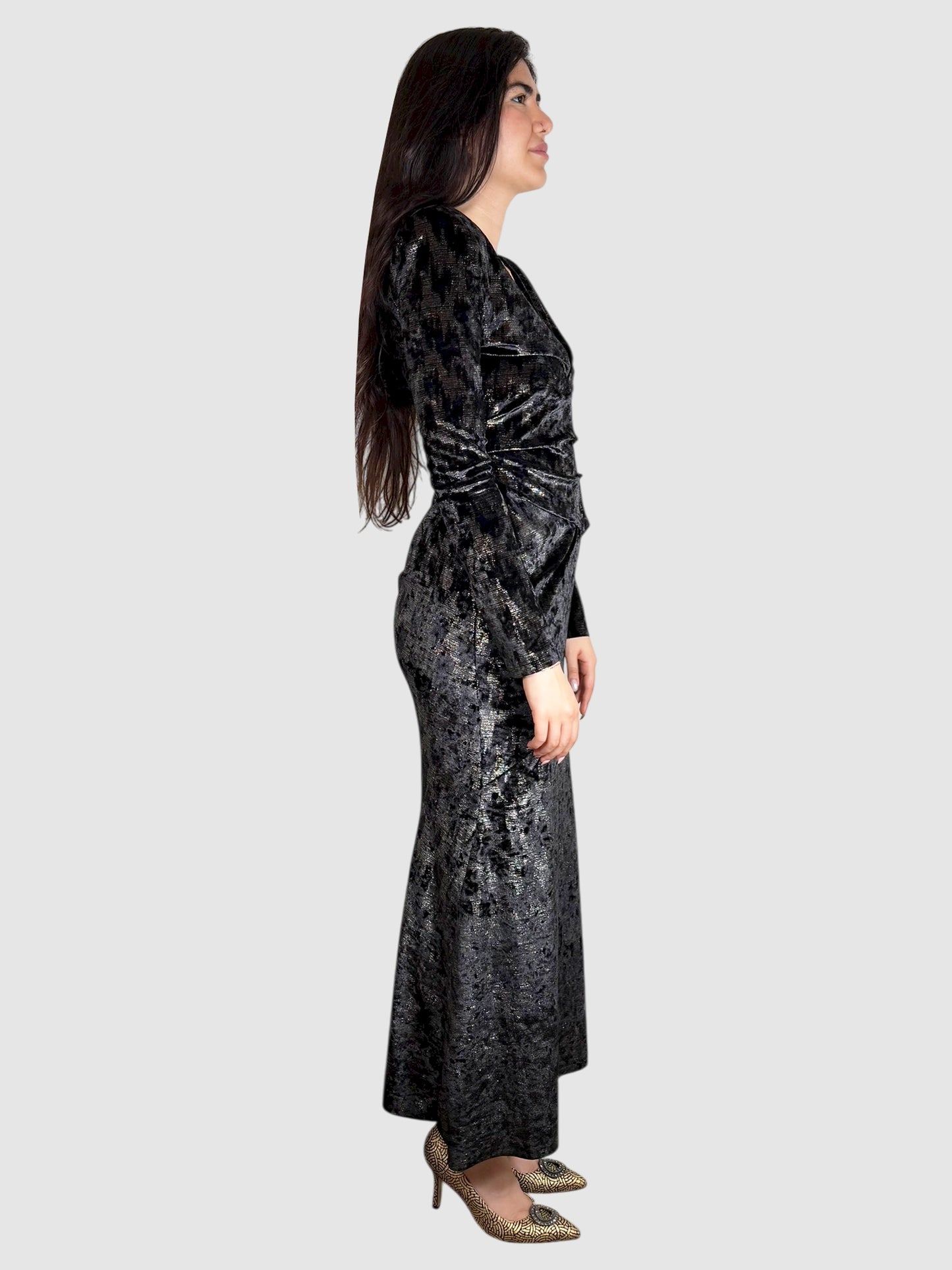 Velvet Maxi Dress