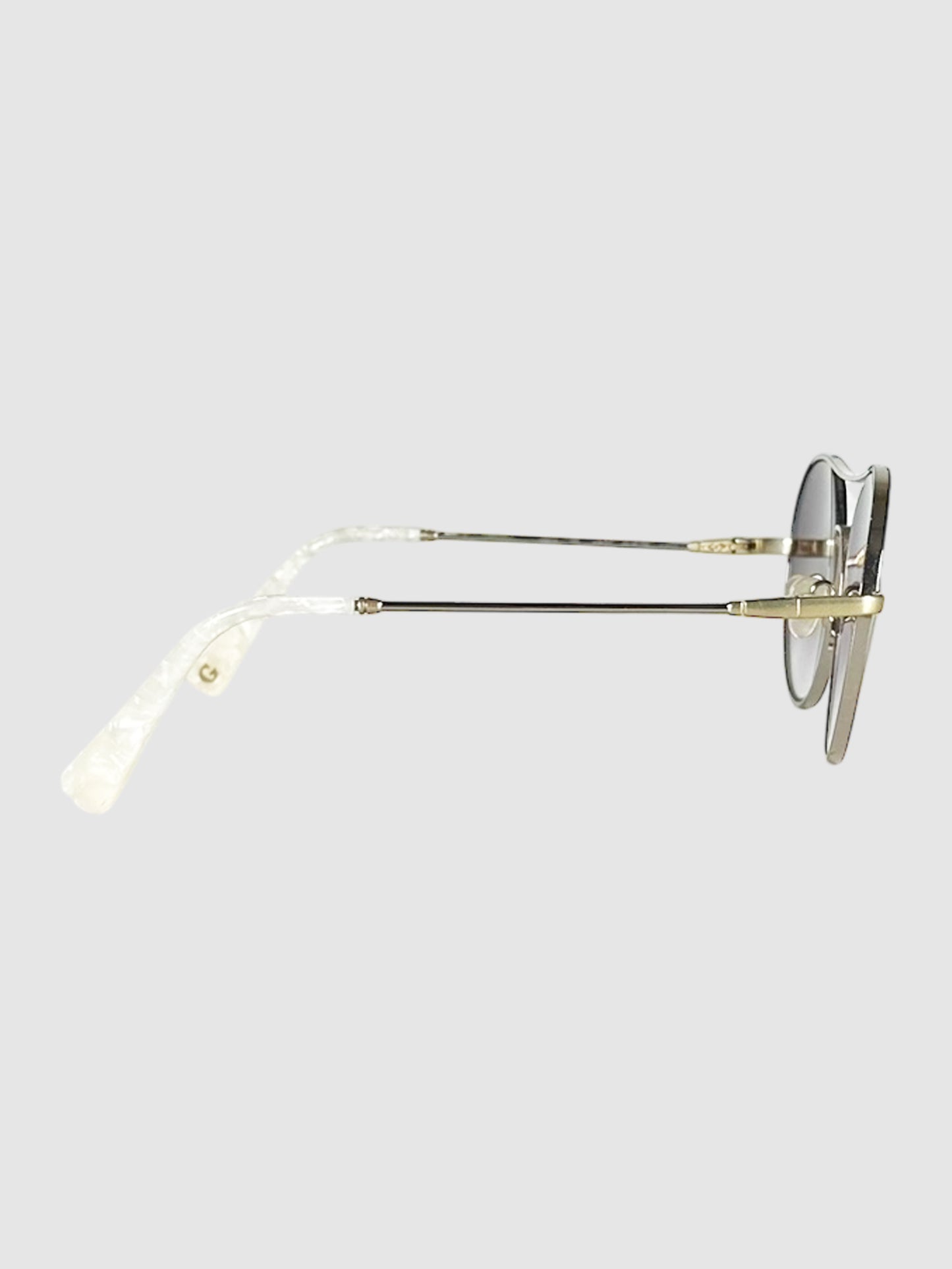 Round Aviator Sunglasses