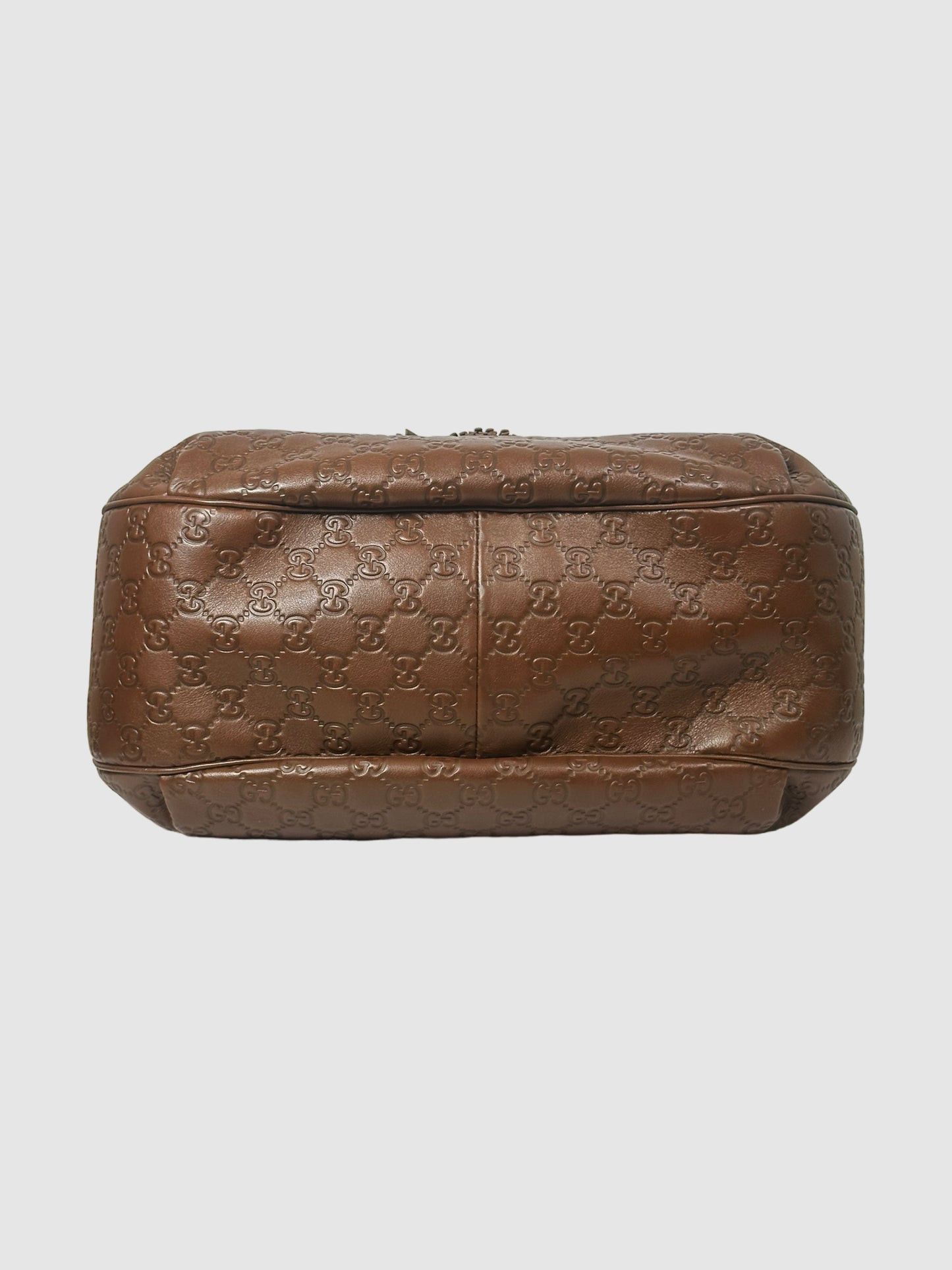 GG Signature Medium Emily Flap Hobo Bag