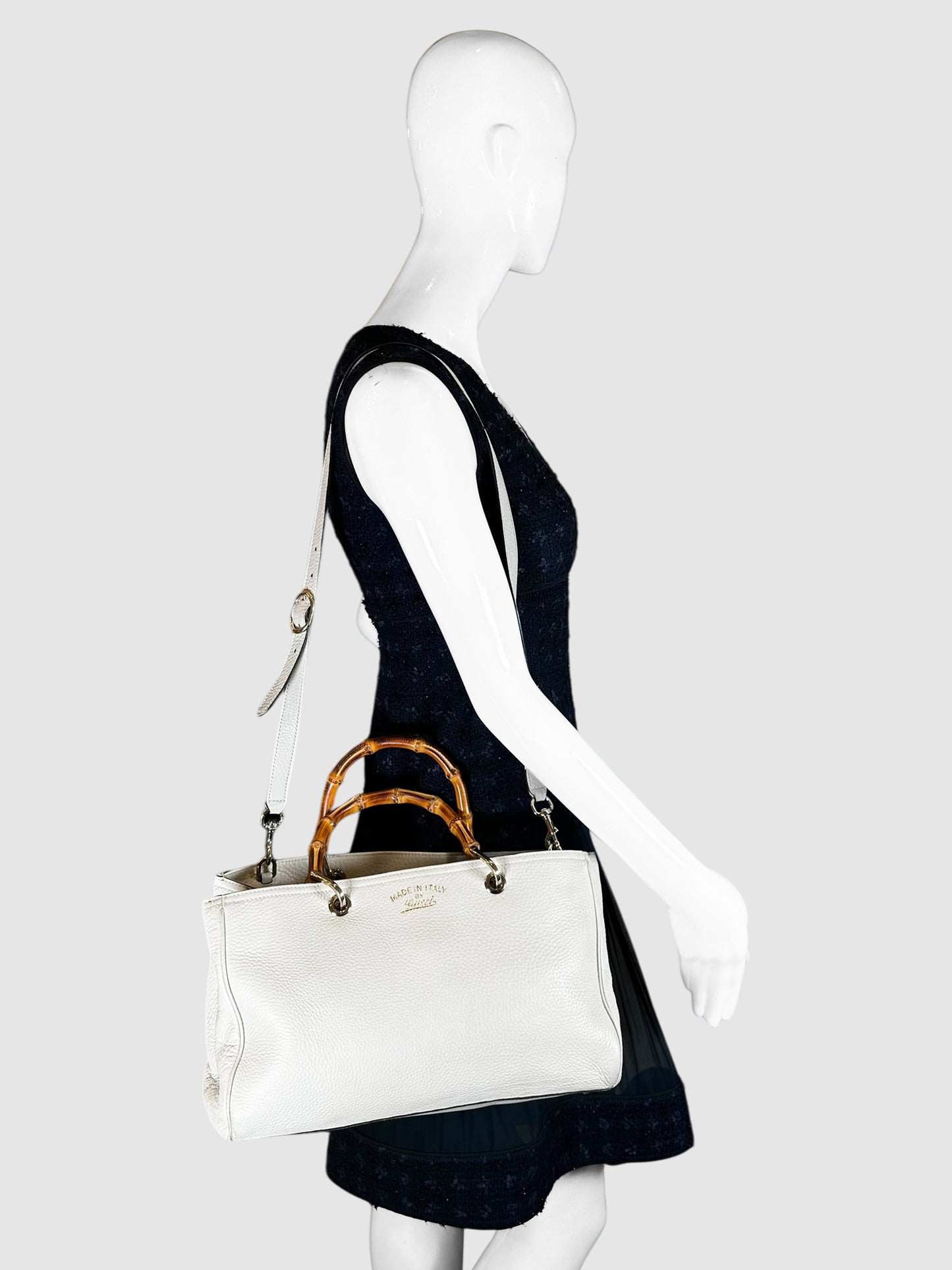 Bamboo Handle Tote
