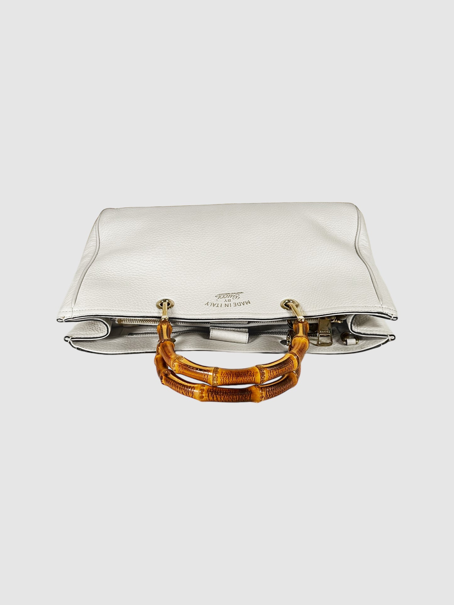 Bamboo Handle Tote