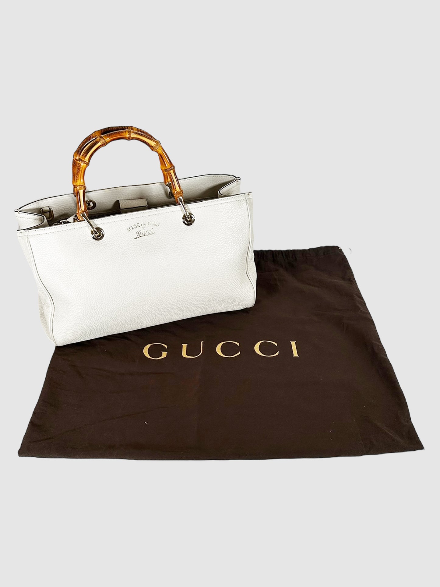 Bamboo Handle Tote