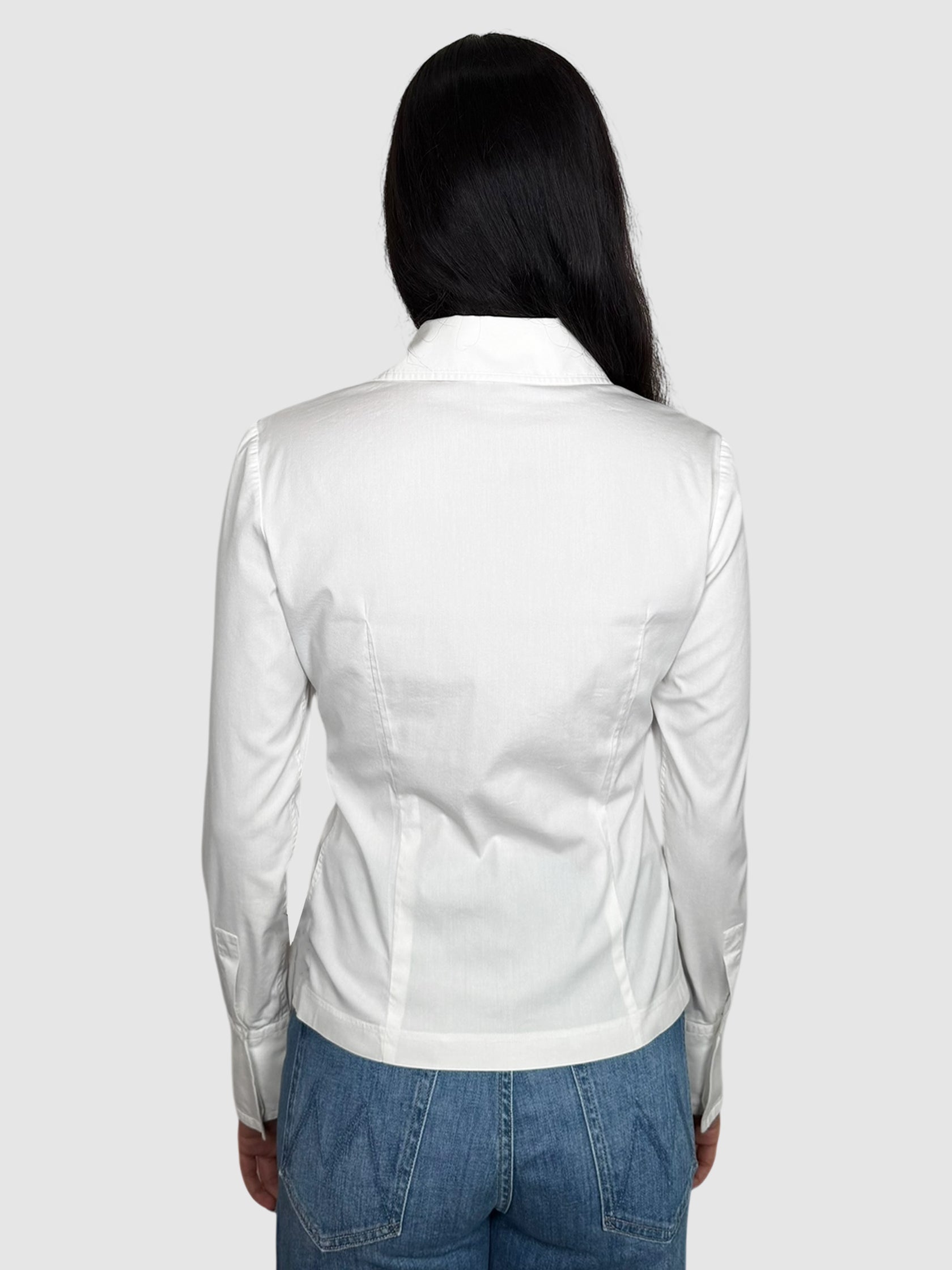 Tailored Button-Up Top