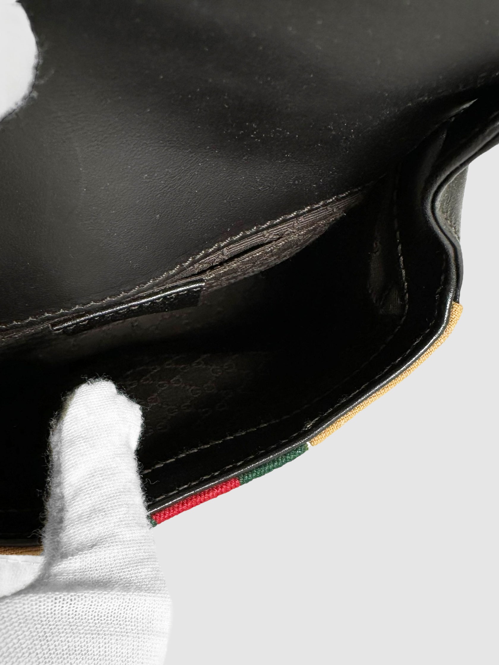 Web Stripe Crossbody Bag