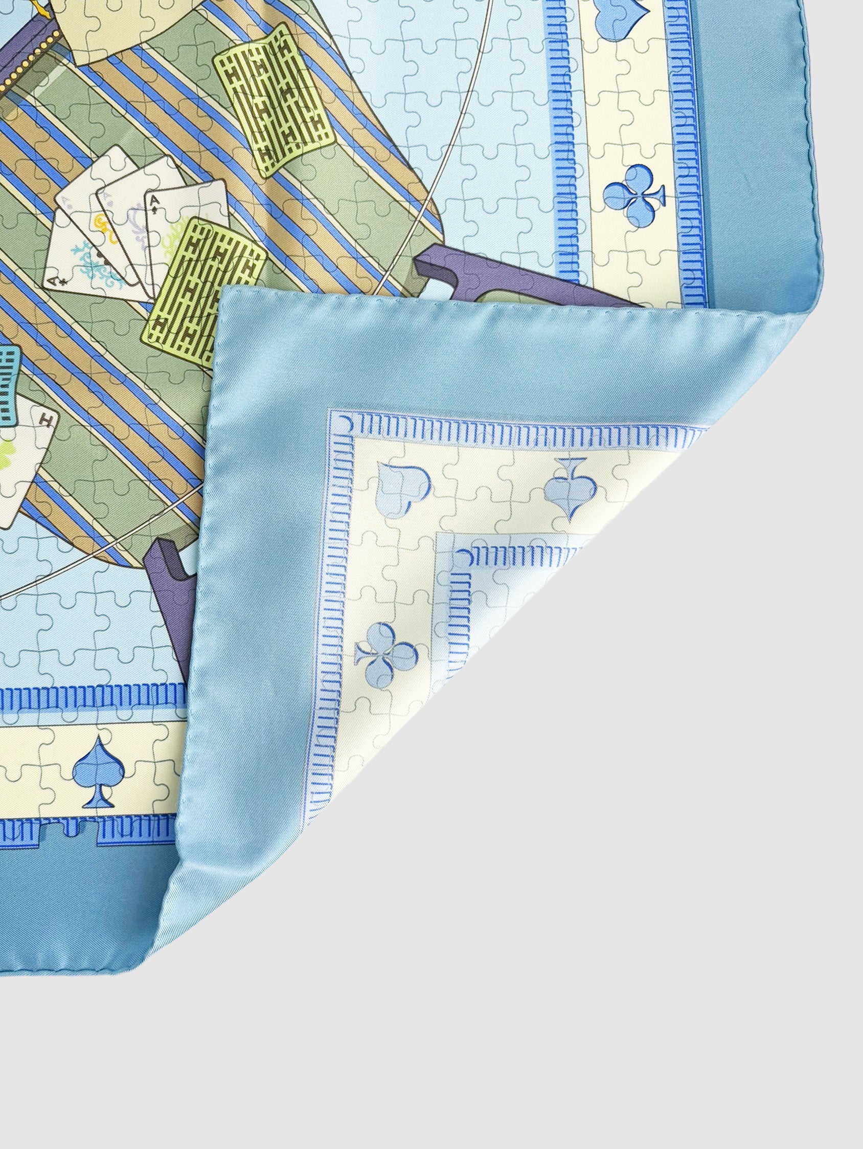 “Faites Vos Jeux” Silk Scarf